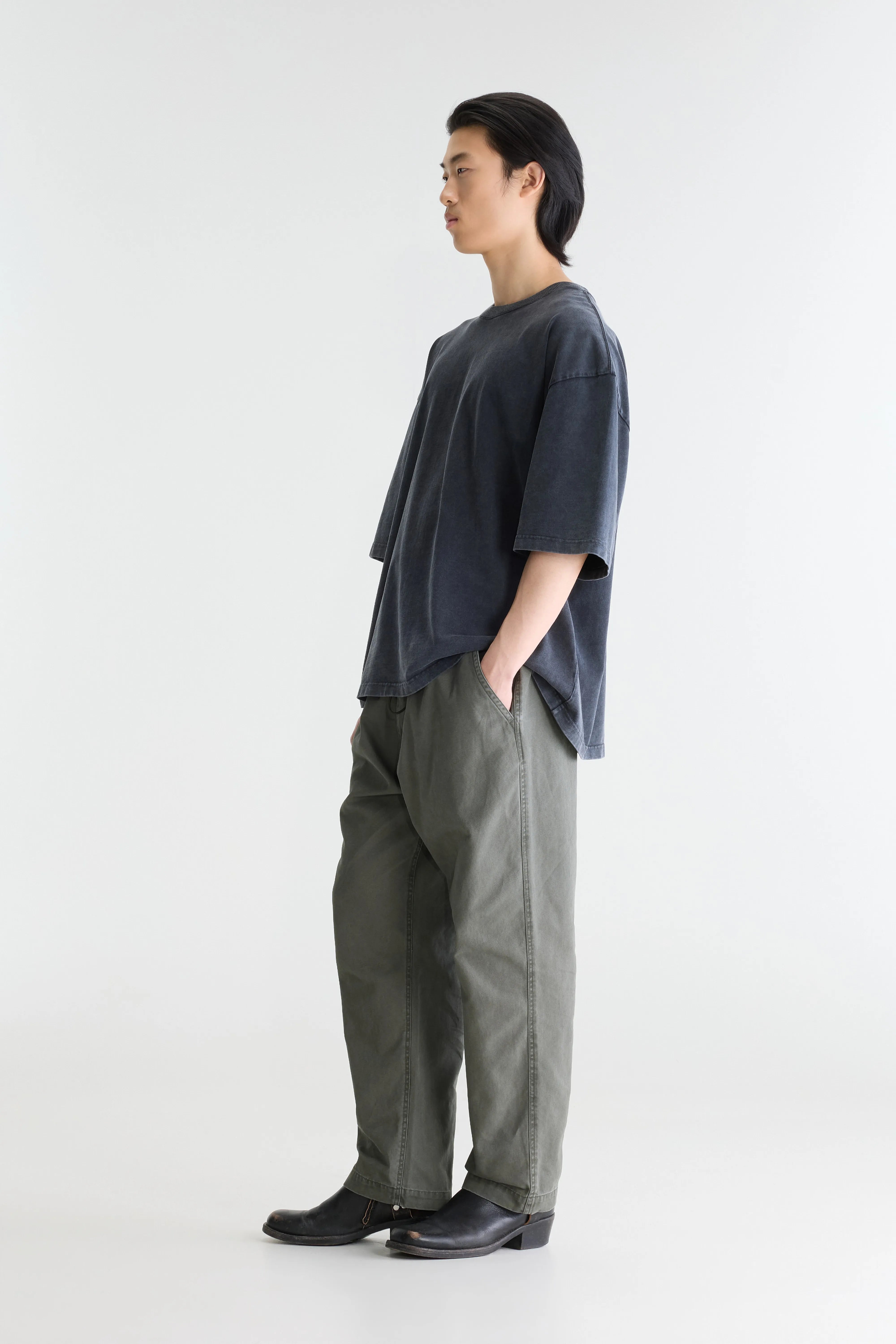 Julius relaxed trousers (262 / M / THYME)