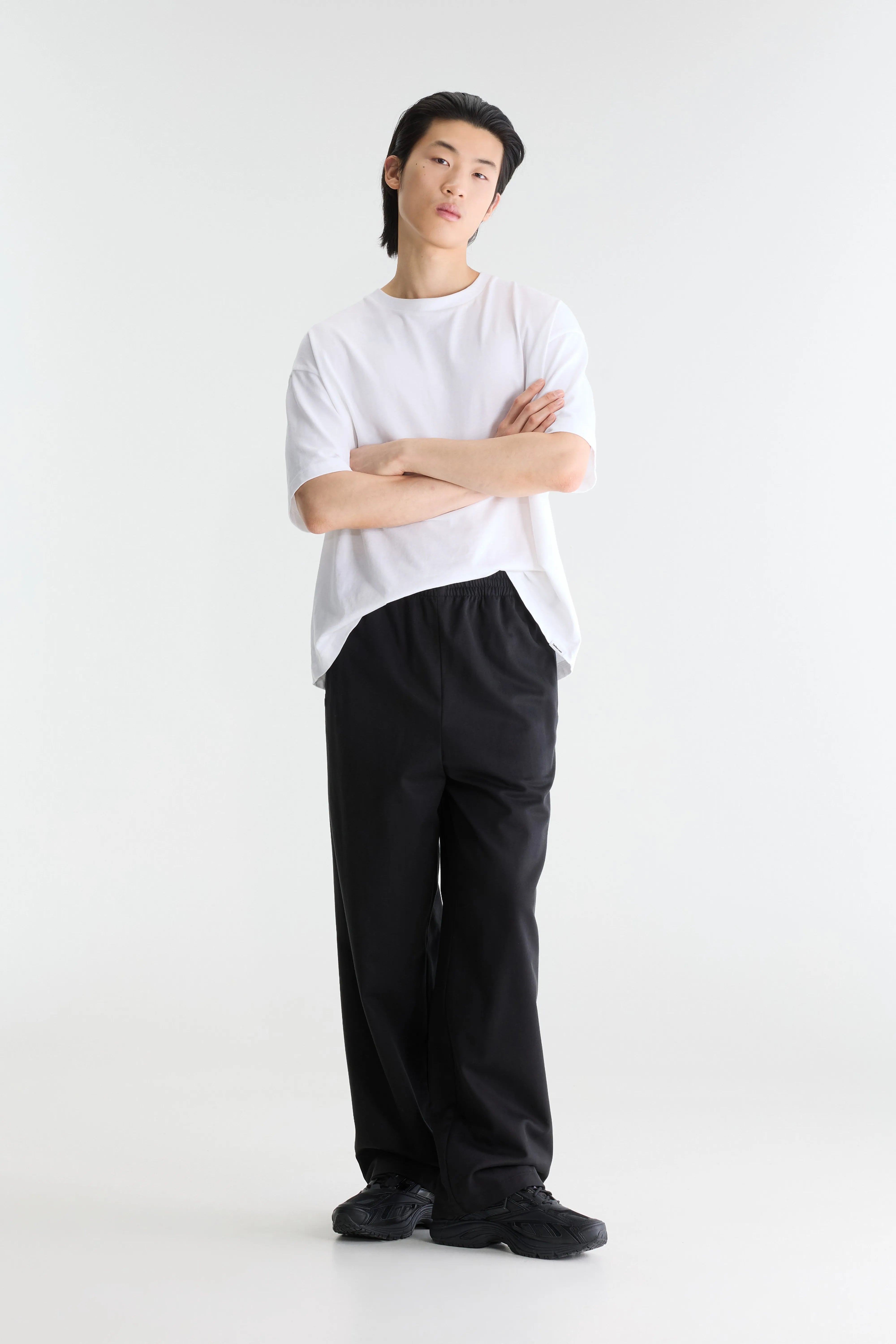 Joie relaxed trousers (262 / M / OFF BLACK)