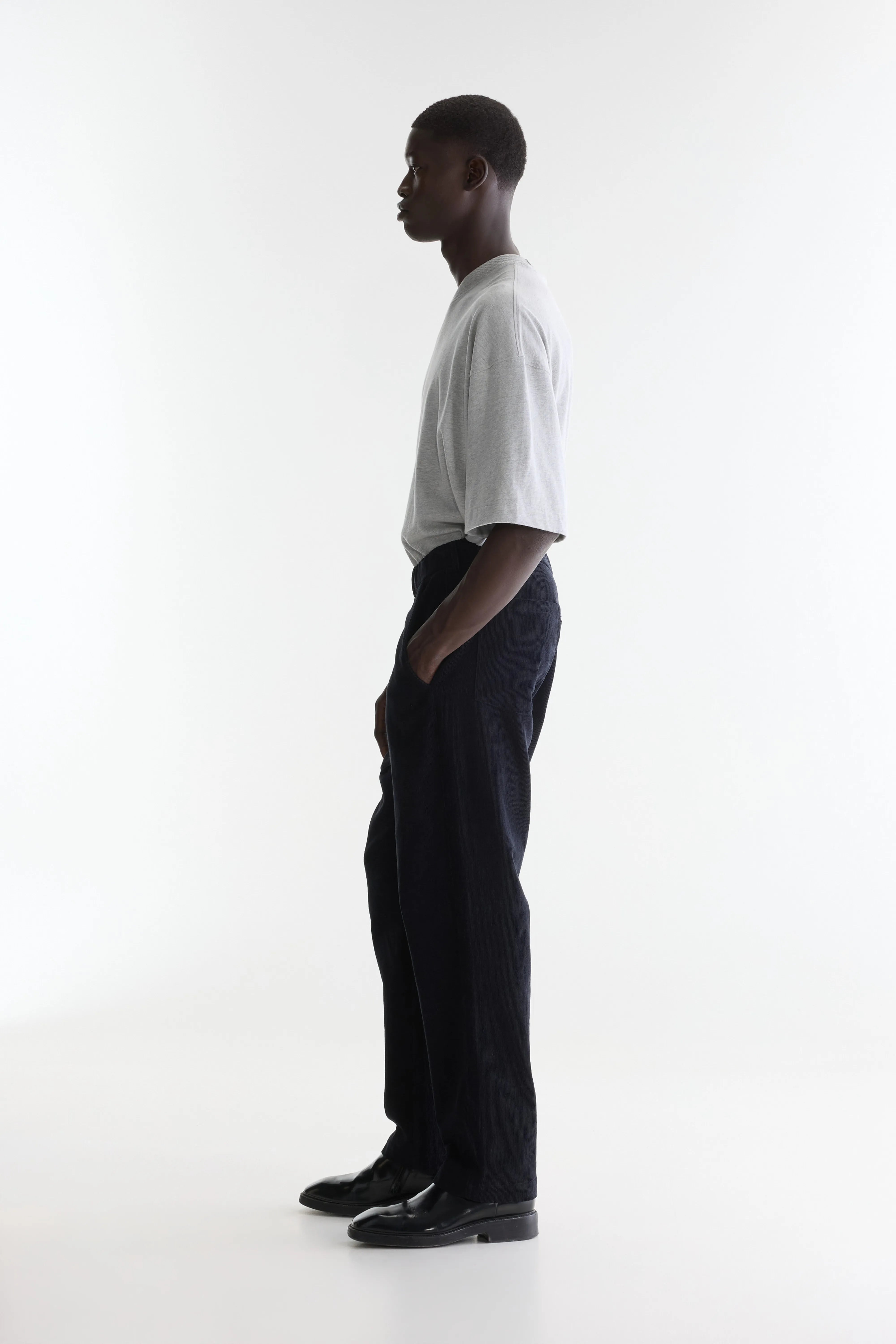 Paynt relaxed trousers (262 / M / NAVY)