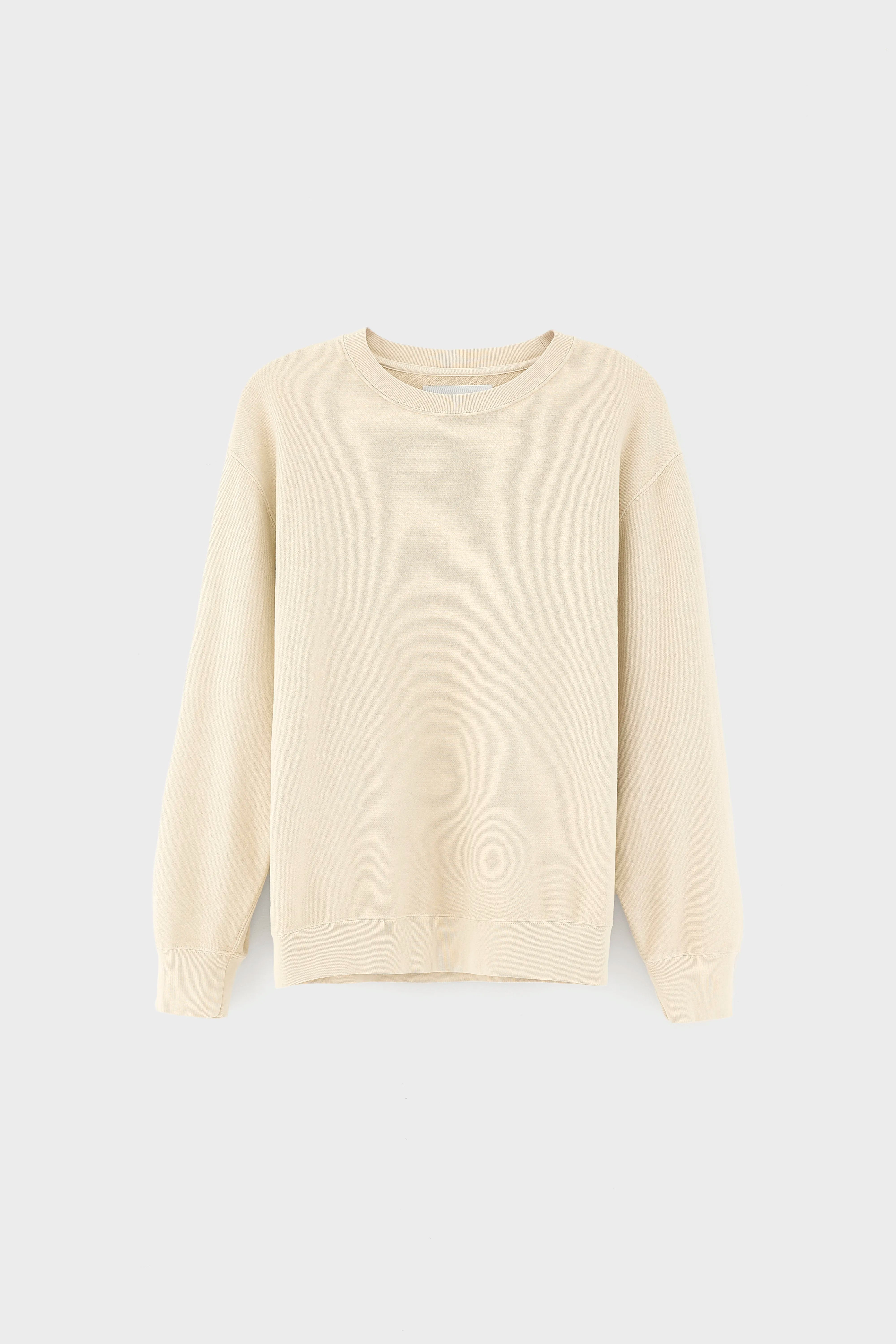 Flake crewneck sweatshirt (262 / M / CALCAIRE)