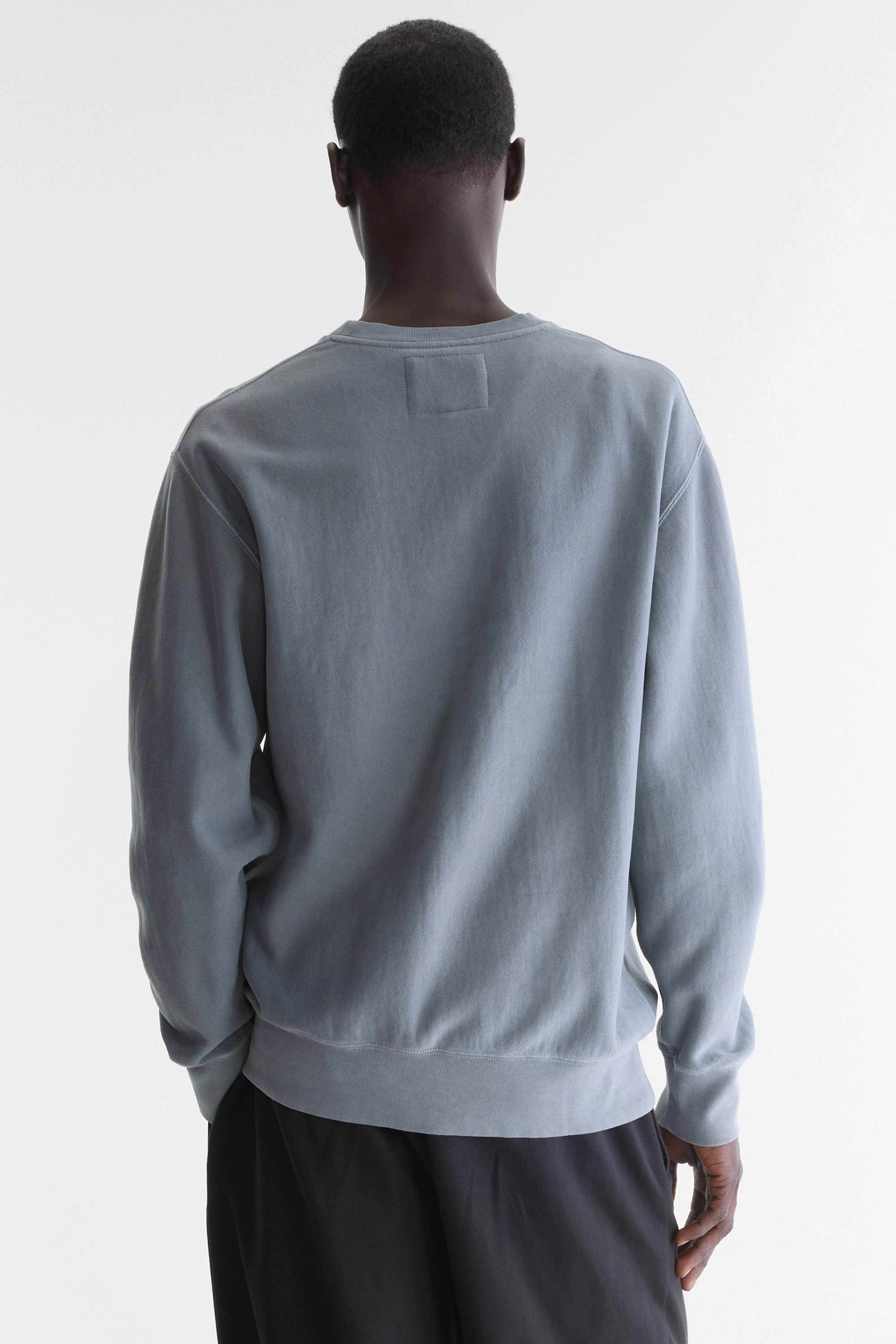 Flake crewneck sweatshirt (262 / M / BITUME)