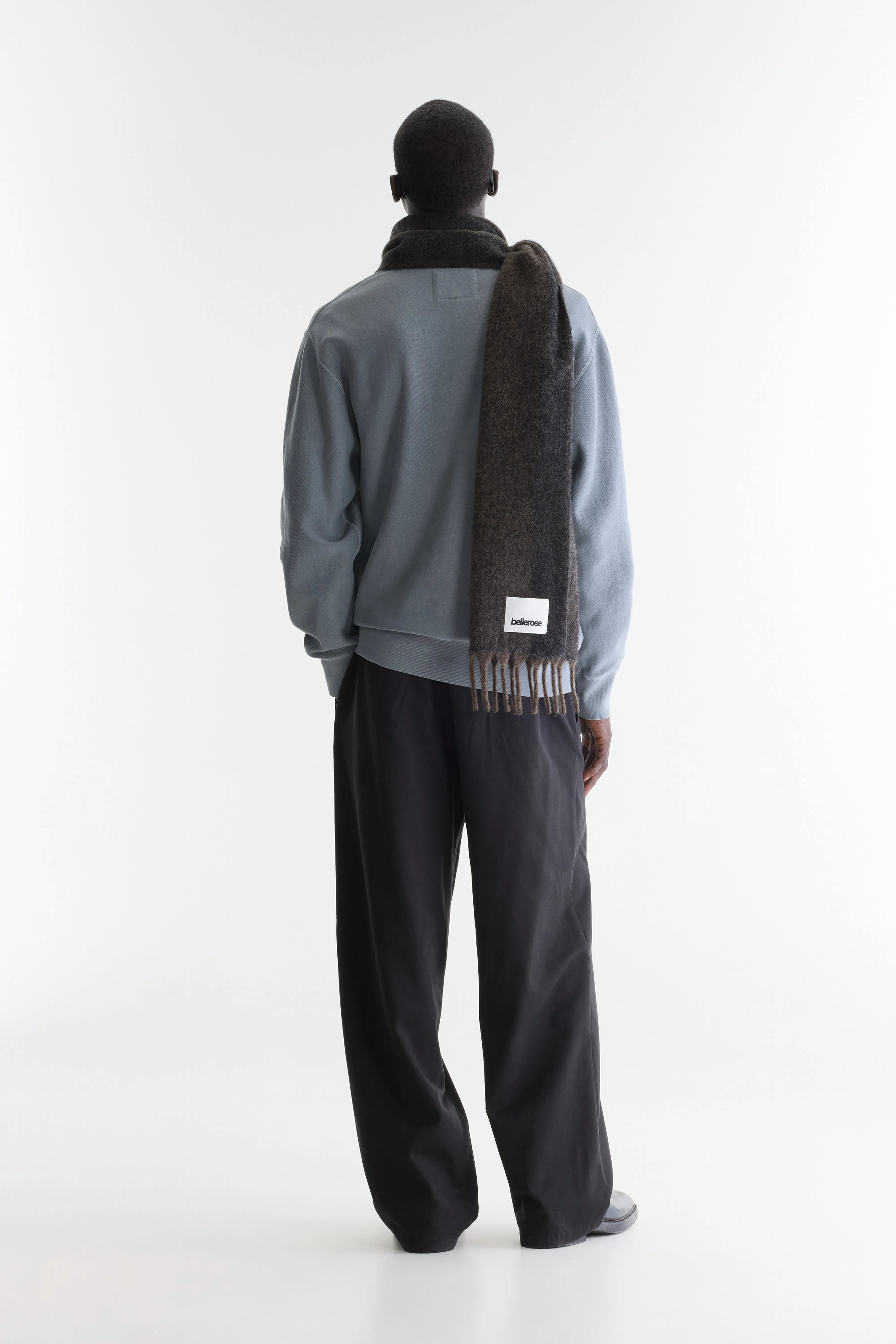 Flake crewneck sweatshirt (262 / M / BITUME)