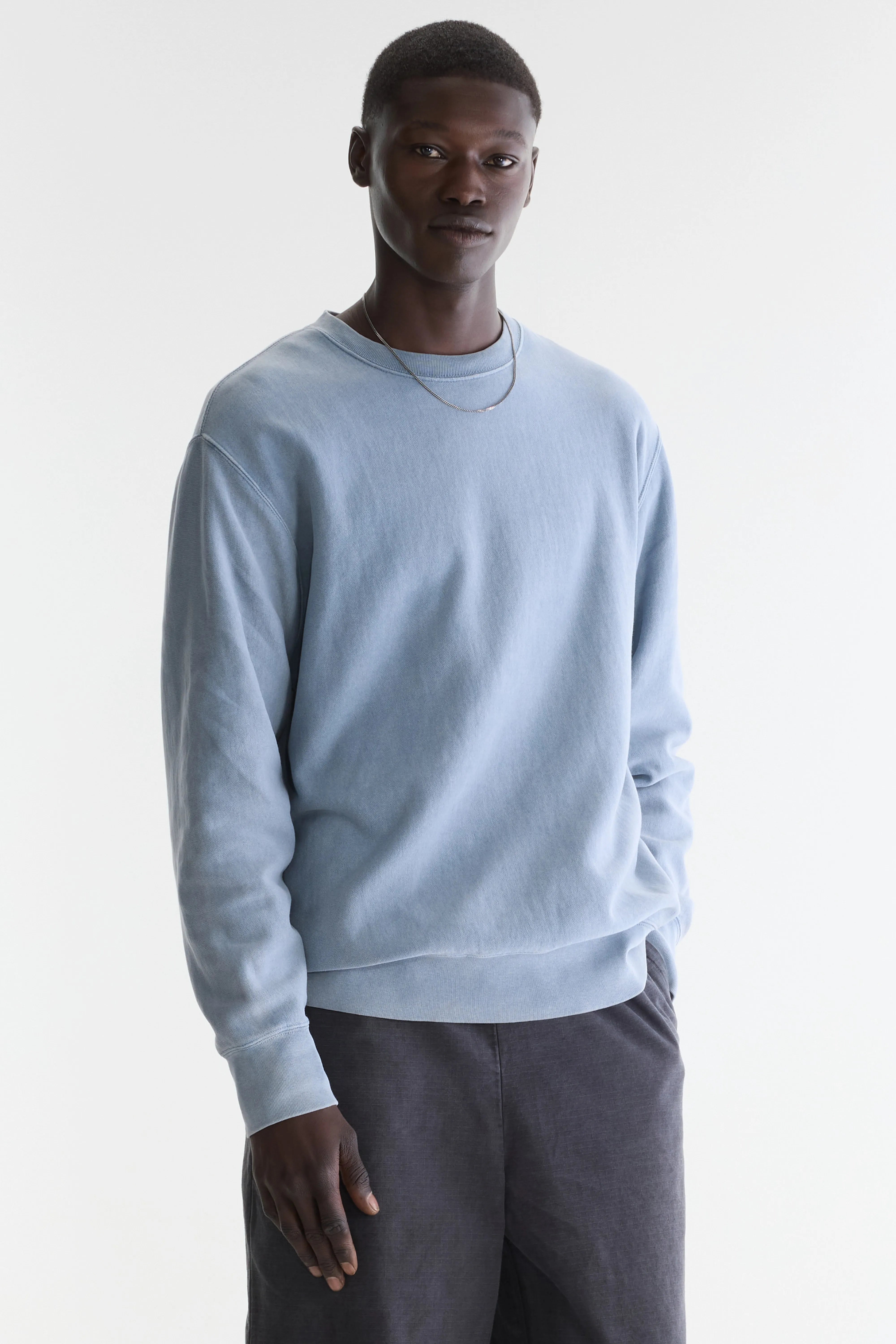 Flake crewneck sweatshirt (262 / M / ARTIC)