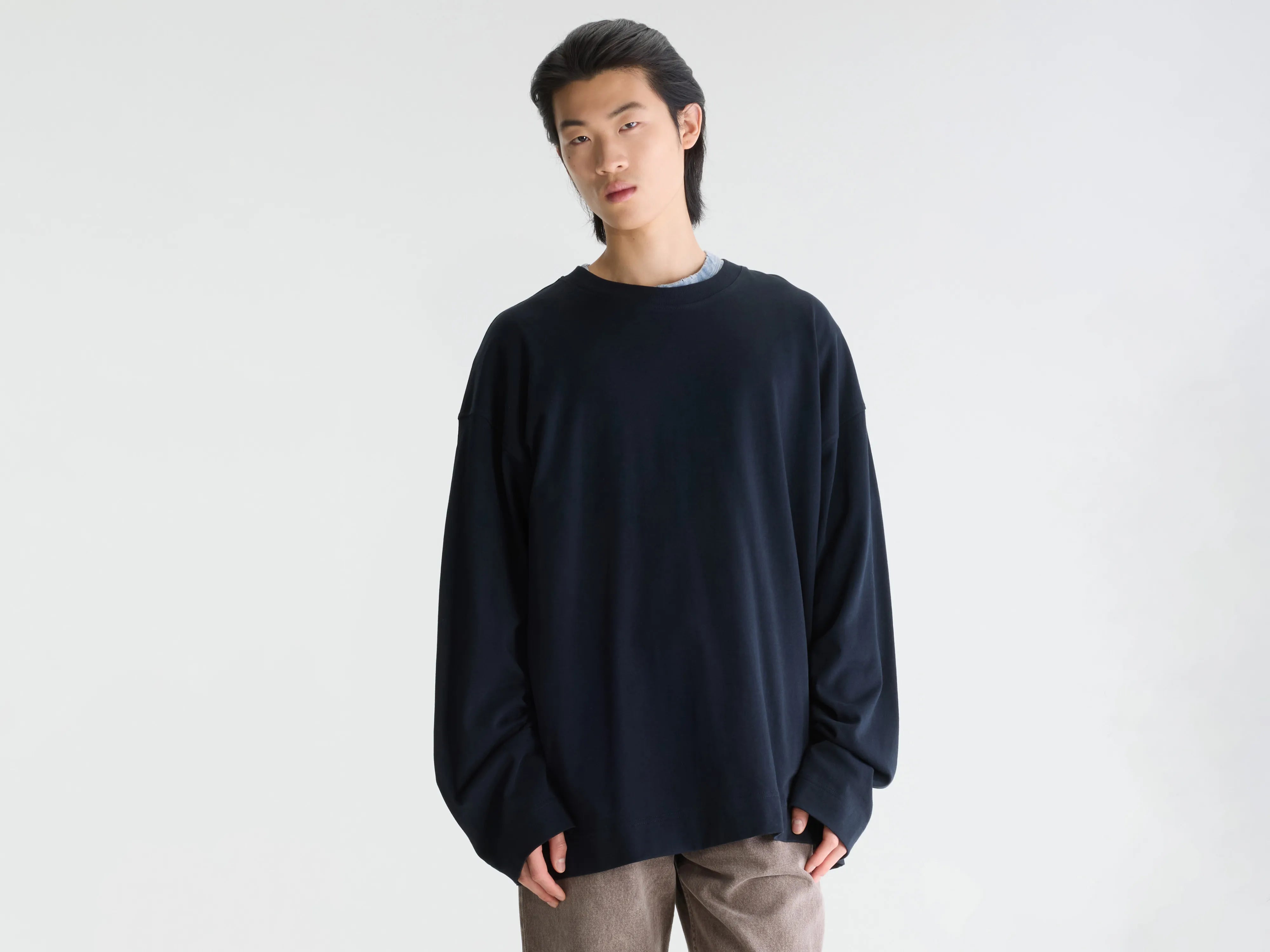 Klugi long-sleeve t-shirt (262 / M / BLACK)