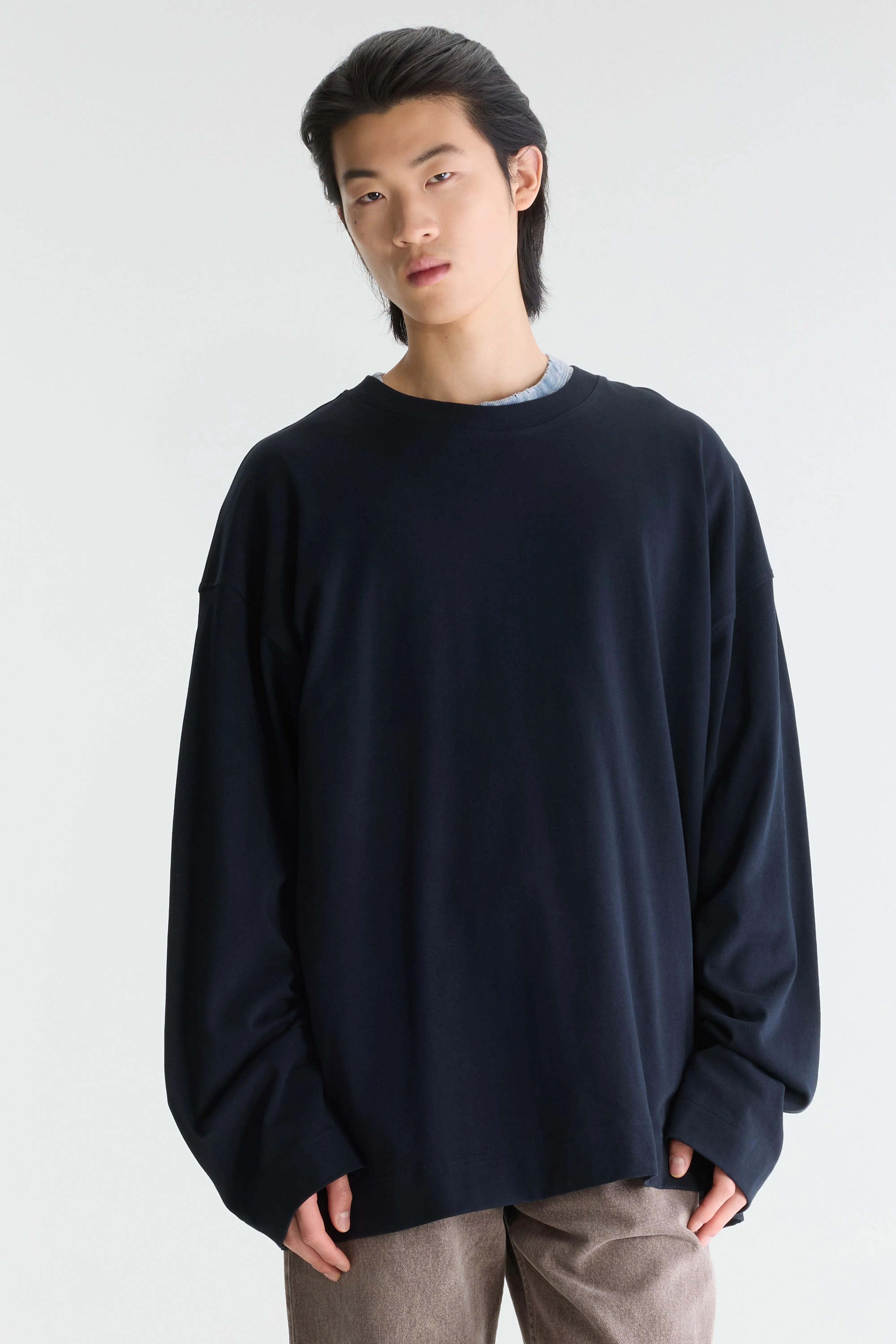 Klugi long-sleeve t-shirt (262 / M / BLACK)