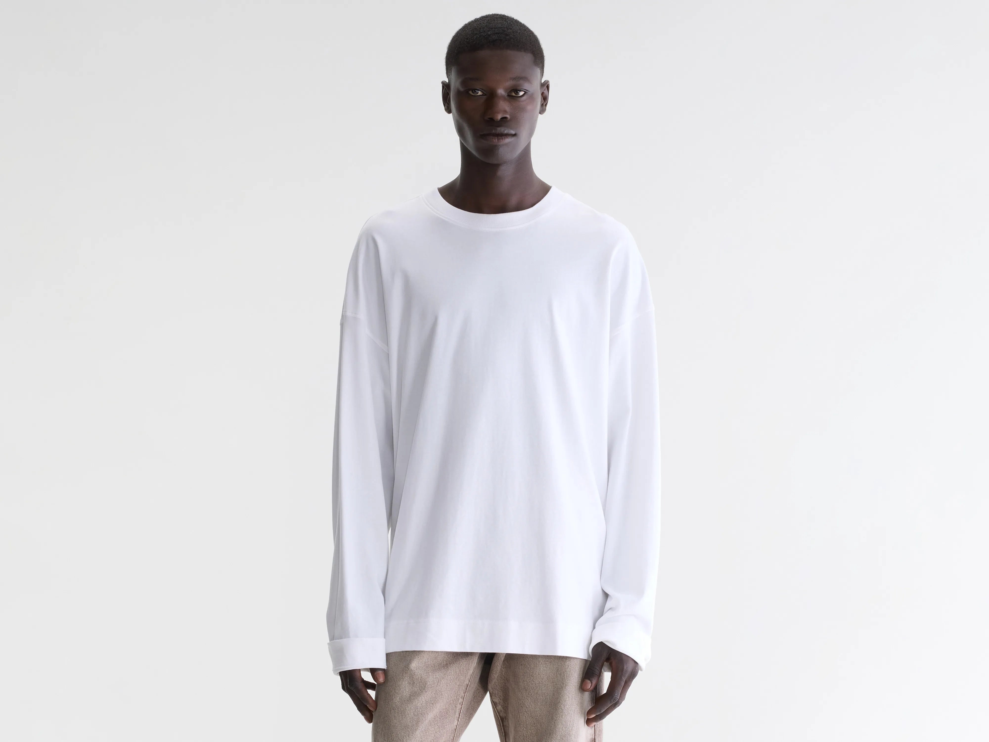 Klugi long-sleeve t-shirt (262 / M / WHITE)