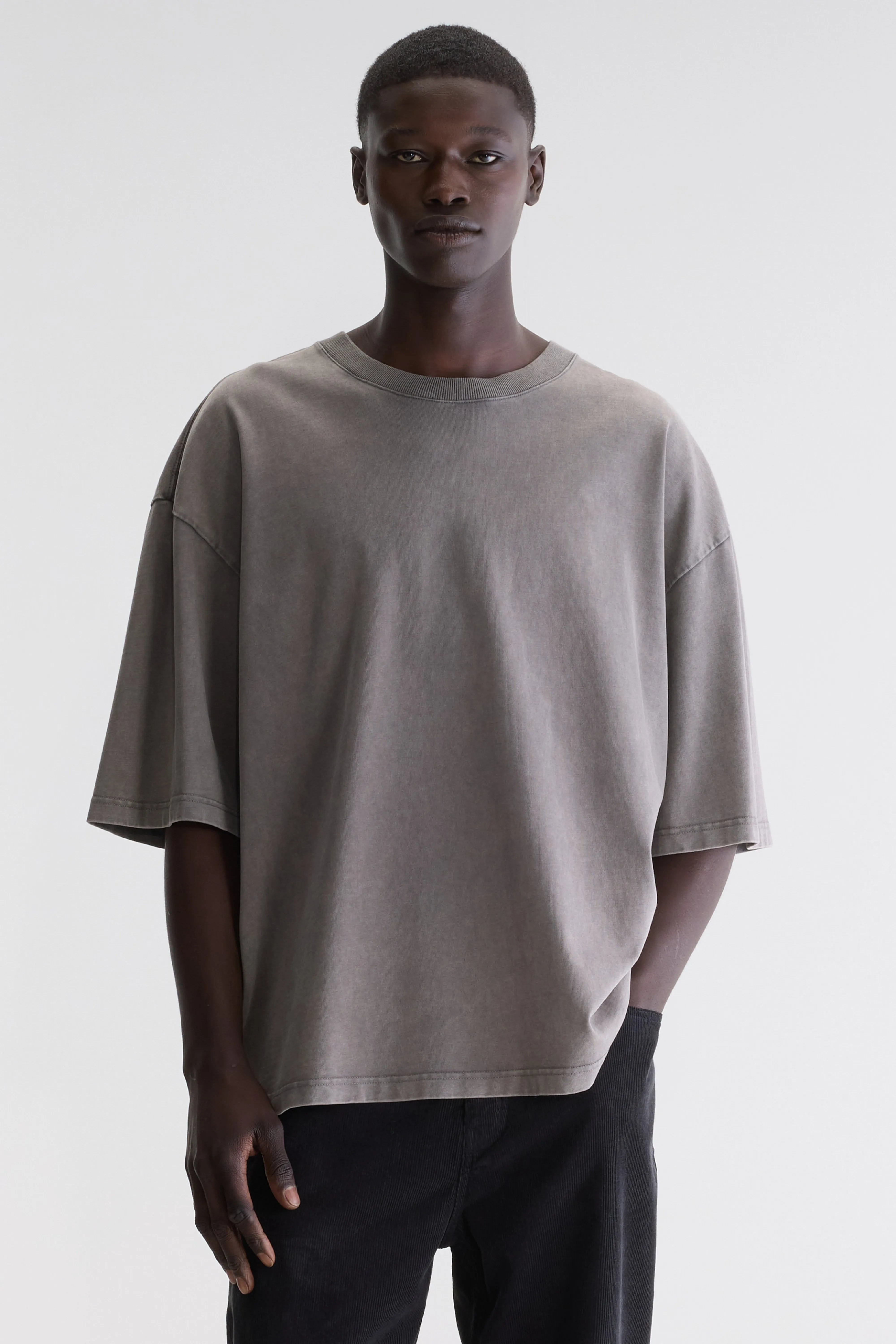 Feta short-sleeve t-shirt (262 / M / OXYD GREY)