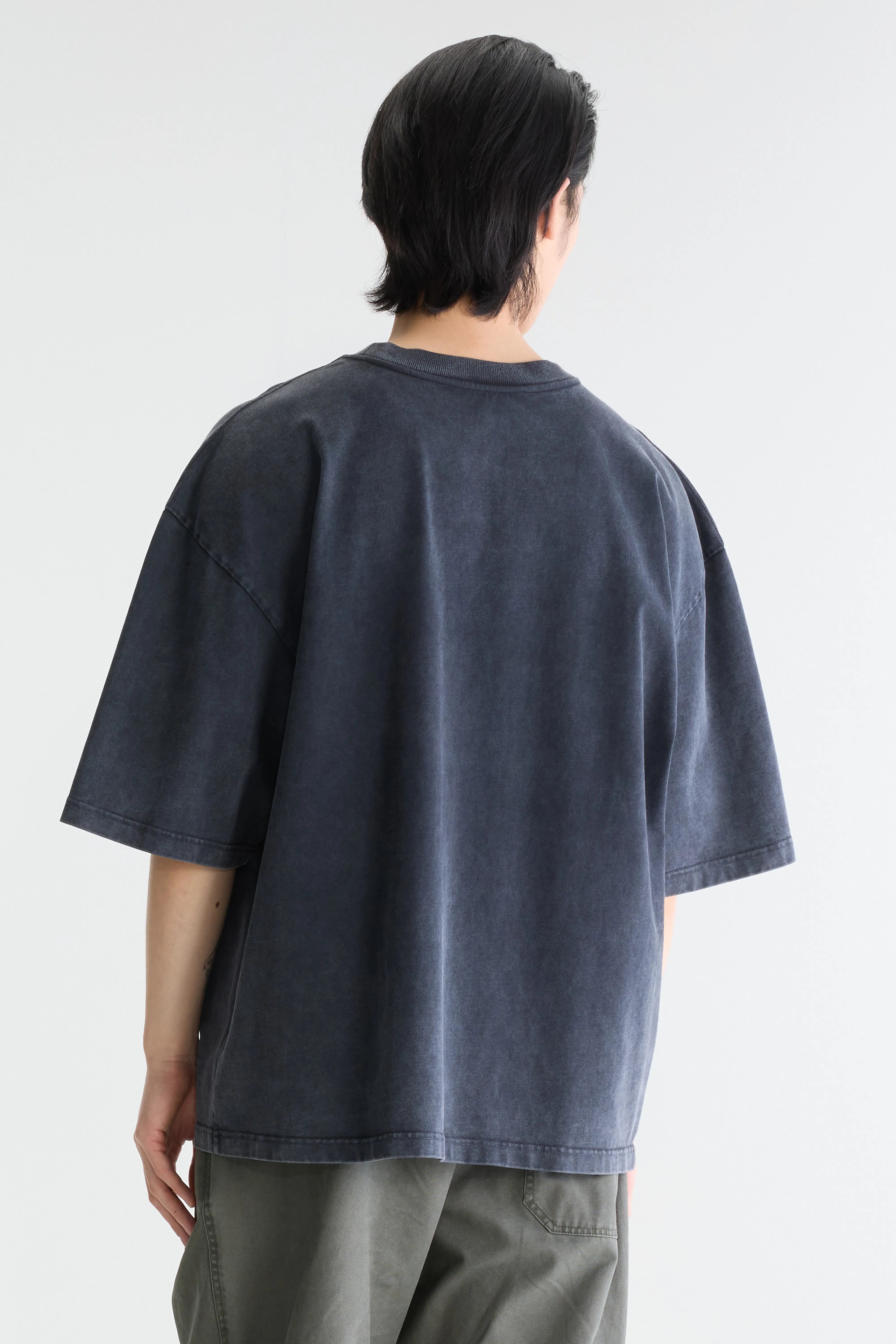 Feta short-sleeve t-shirt (262 / M / METEORITE)