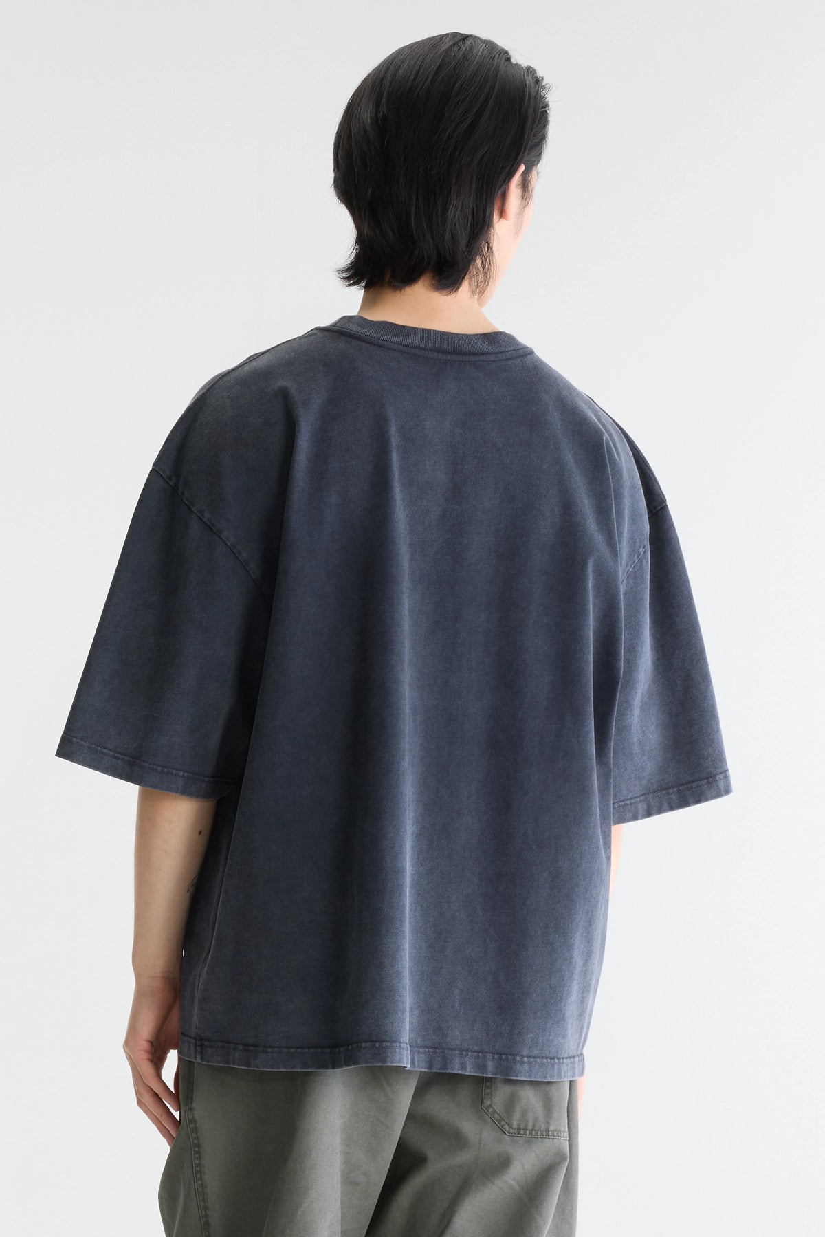 Feta short-sleeve t-shirt (262 / M / METEORITE)