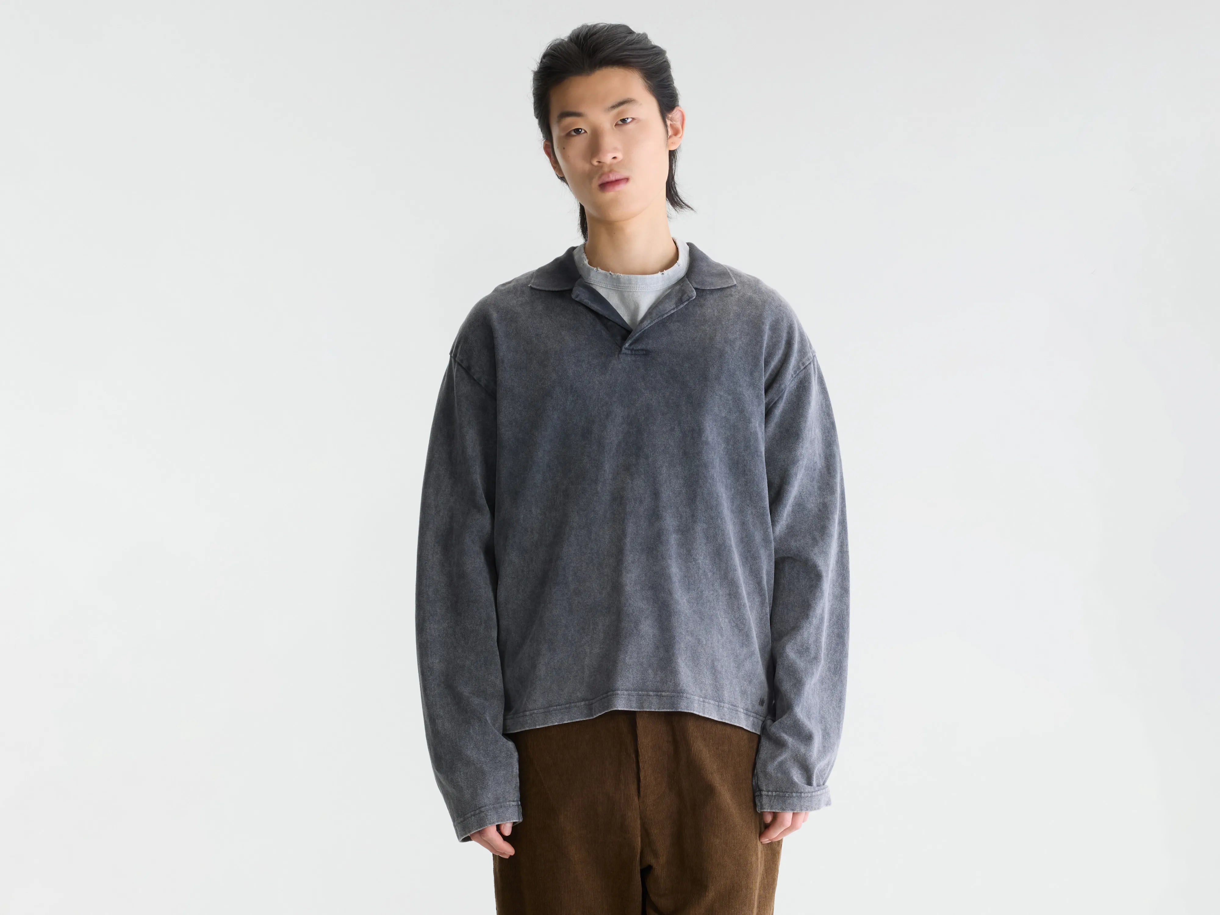Vlugies relaxed polo (262 / M / BLACK BLUE)