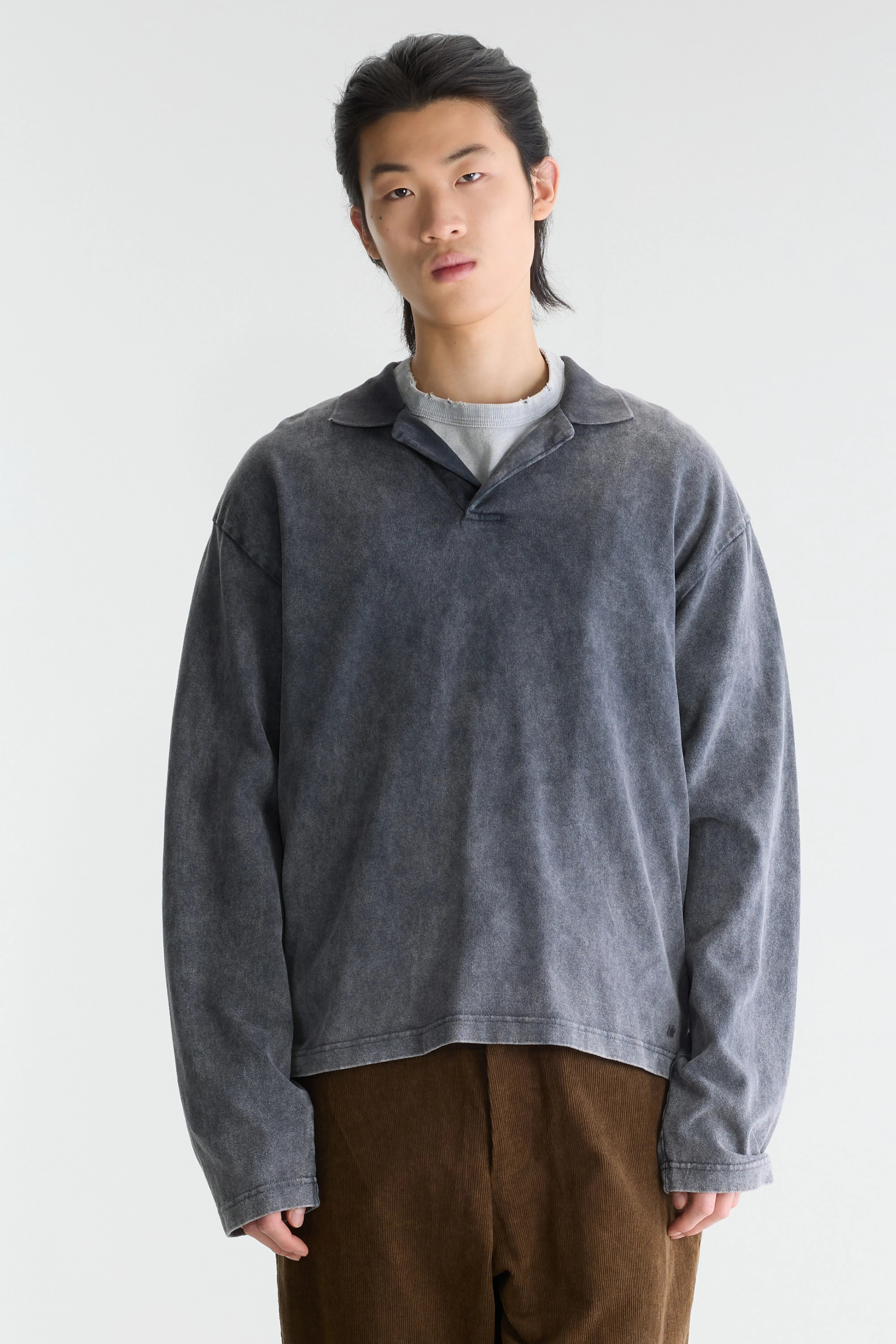 Vlugies relaxed polo (262 / M / BLACK BLUE)