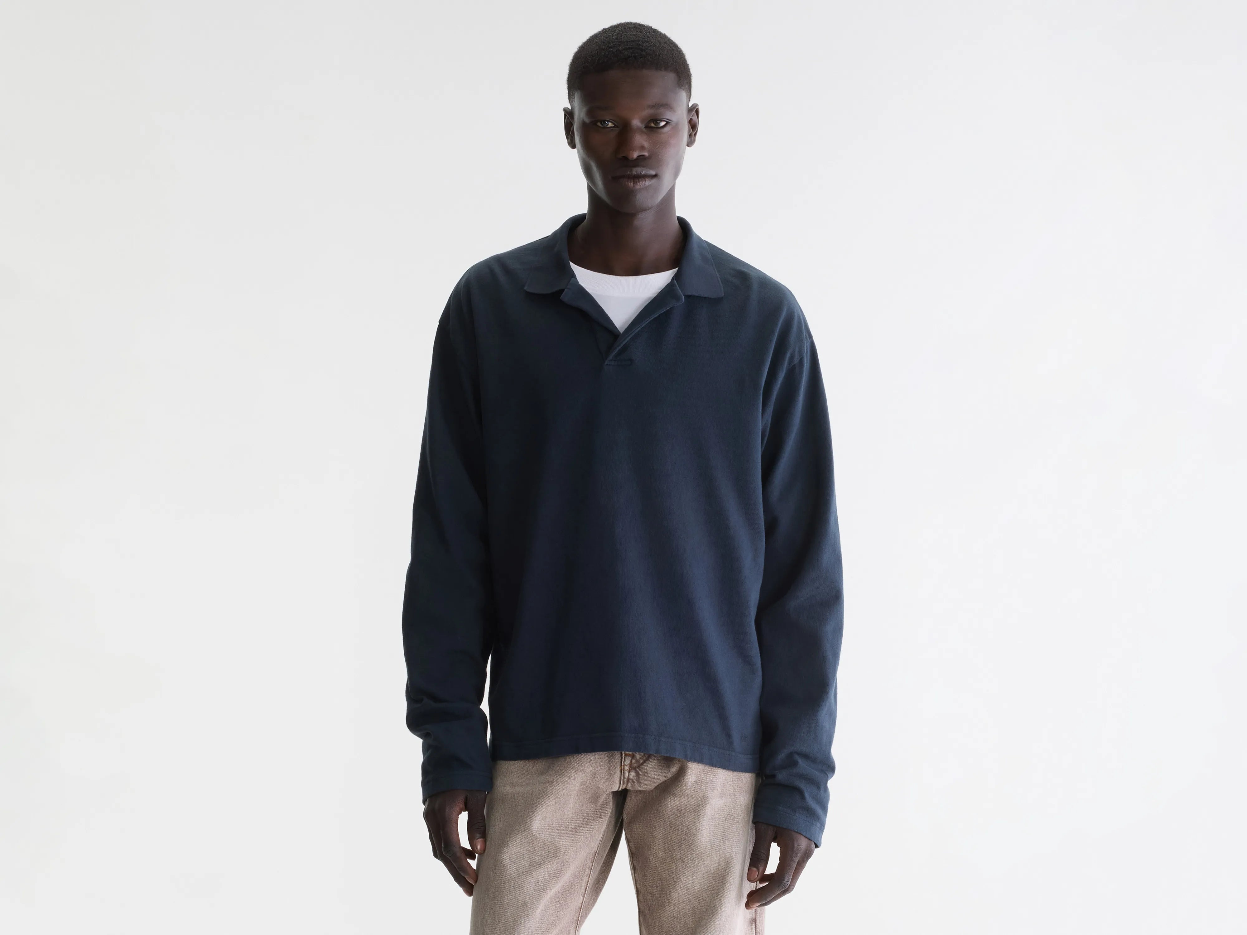 Vlugies relaxed polo (262 / M / DARK NAVY)