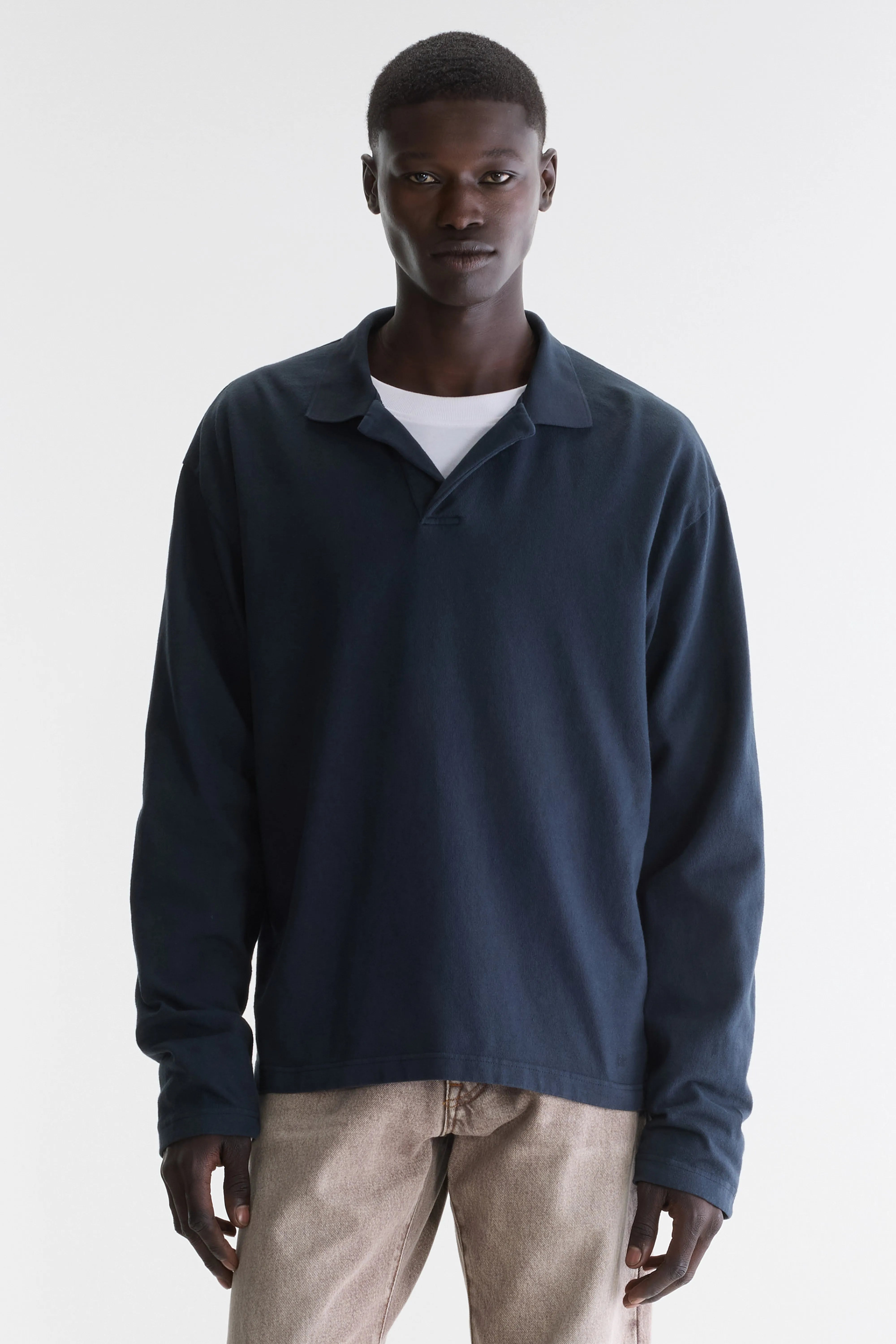 Vlugies relaxed polo (262 / M / DARK NAVY)