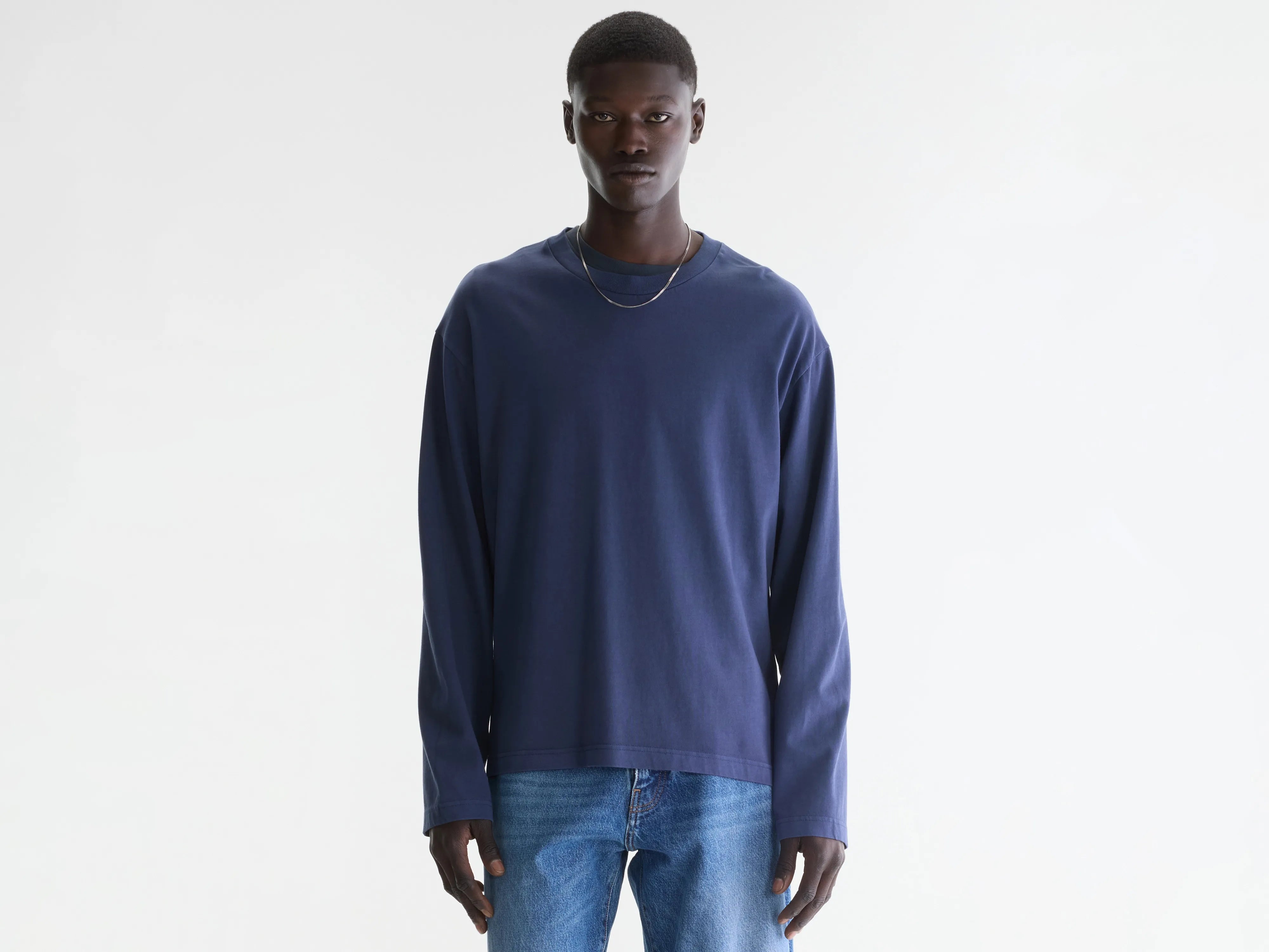 Vlugi long-sleeve t-shirt (262 / M / BLUES)