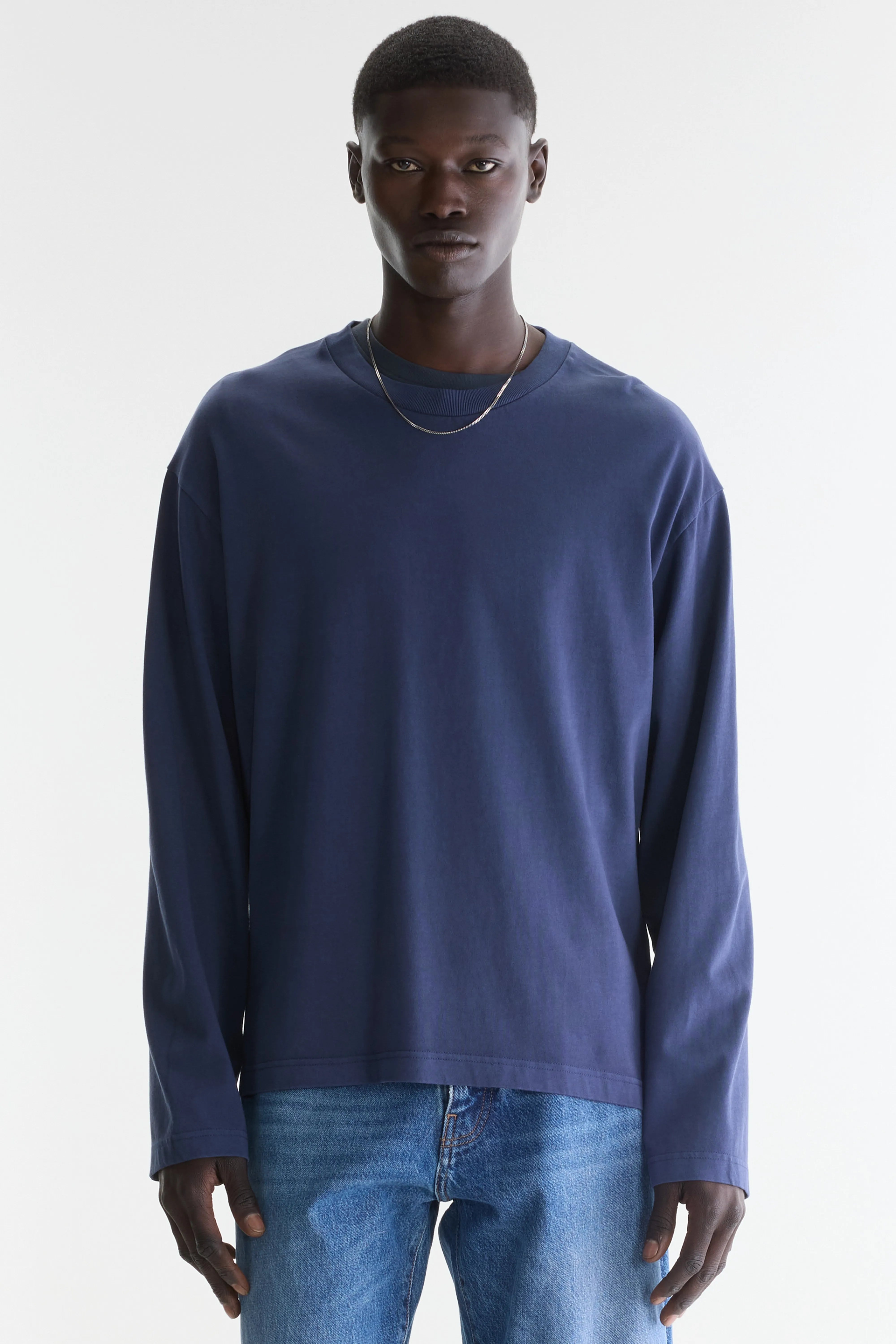 Vlugi long-sleeve t-shirt (262 / M / BLUES)