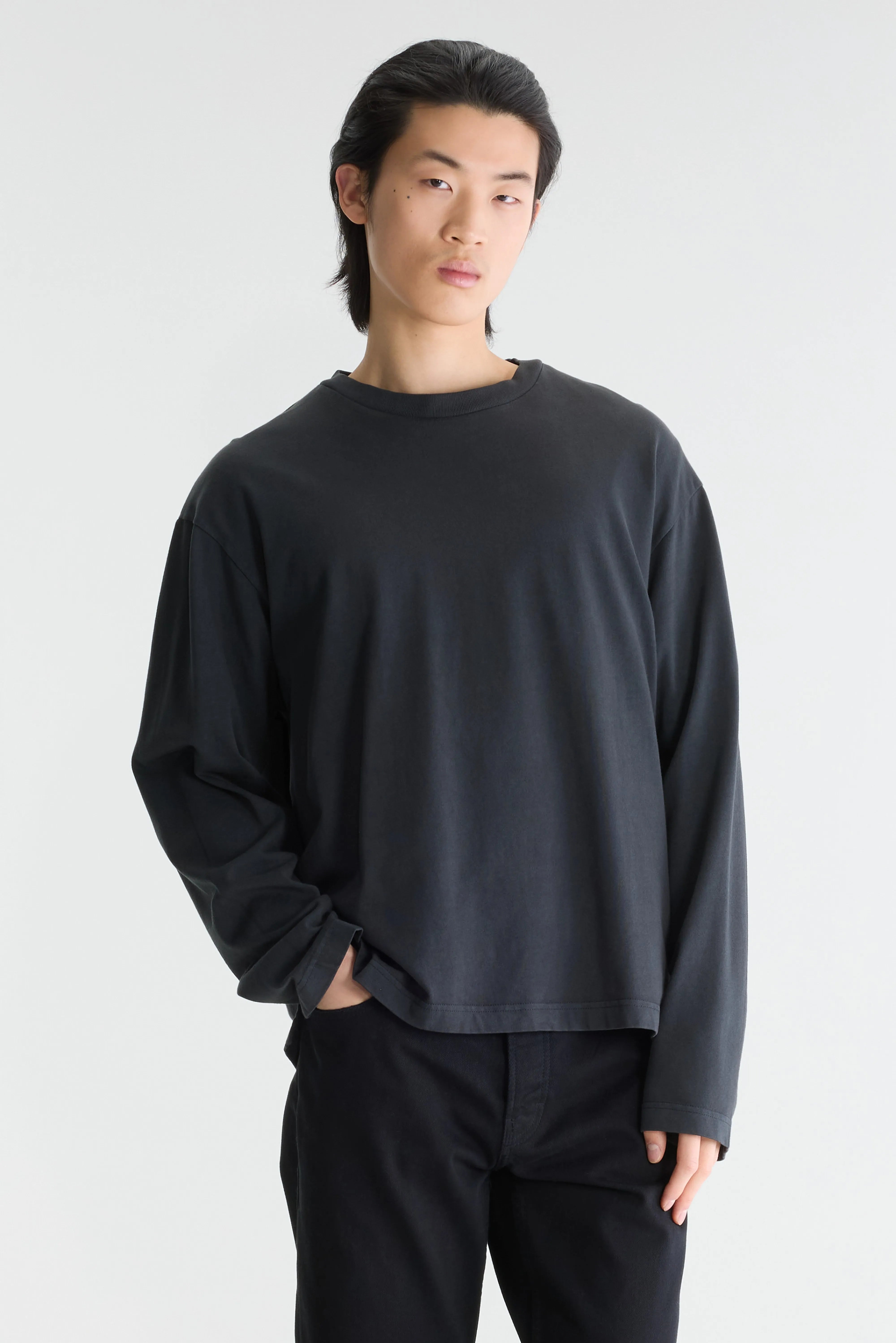 Vlugi long-sleeve t-shirt (262 / M / PIRATE)