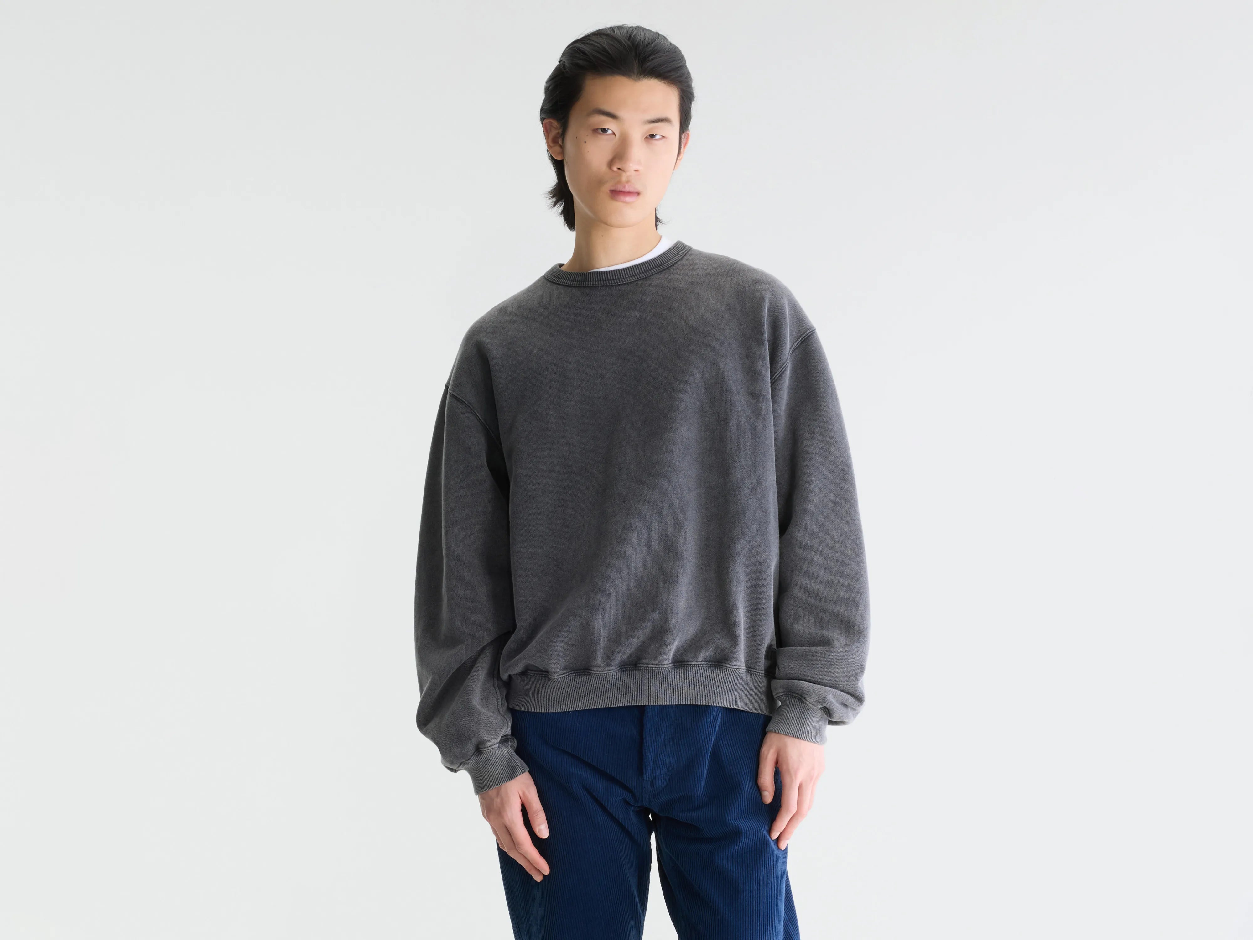 Fappen crewneck sweatshirt (262 / M / BLACK)