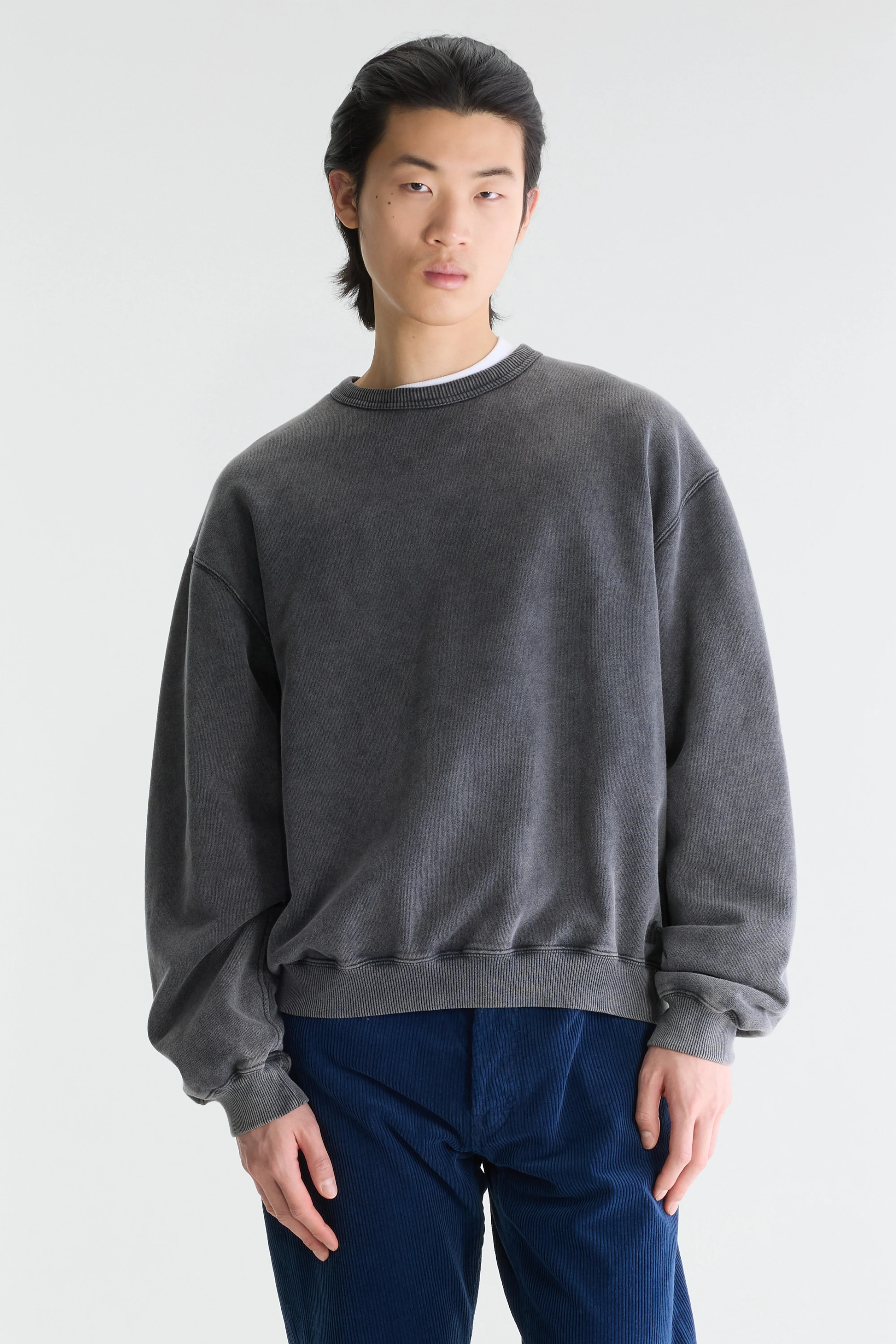 Fappen crewneck sweatshirt (262 / M / BLACK)