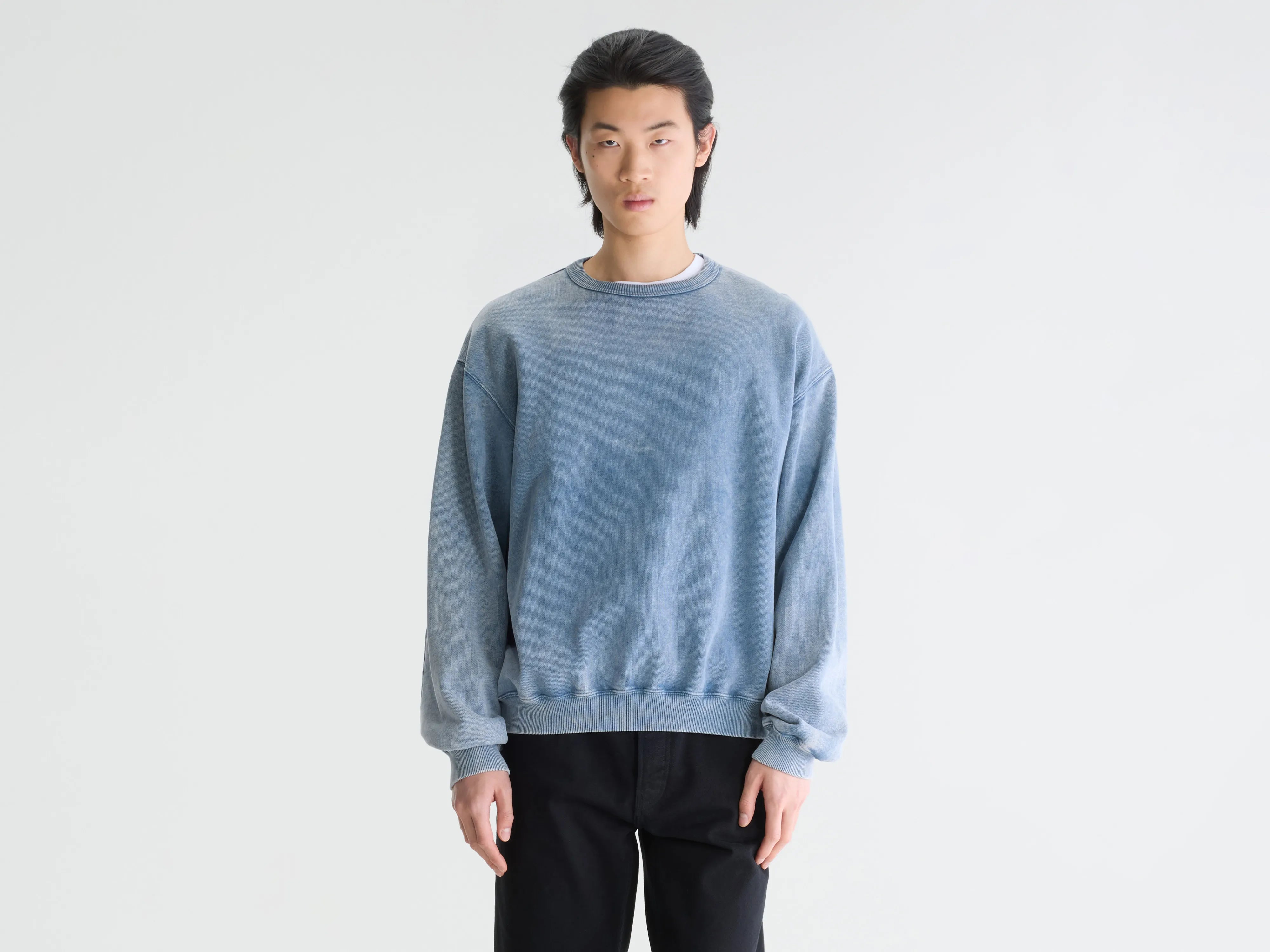 Fappen crewneck sweatshirt (262 / M / TEAL)