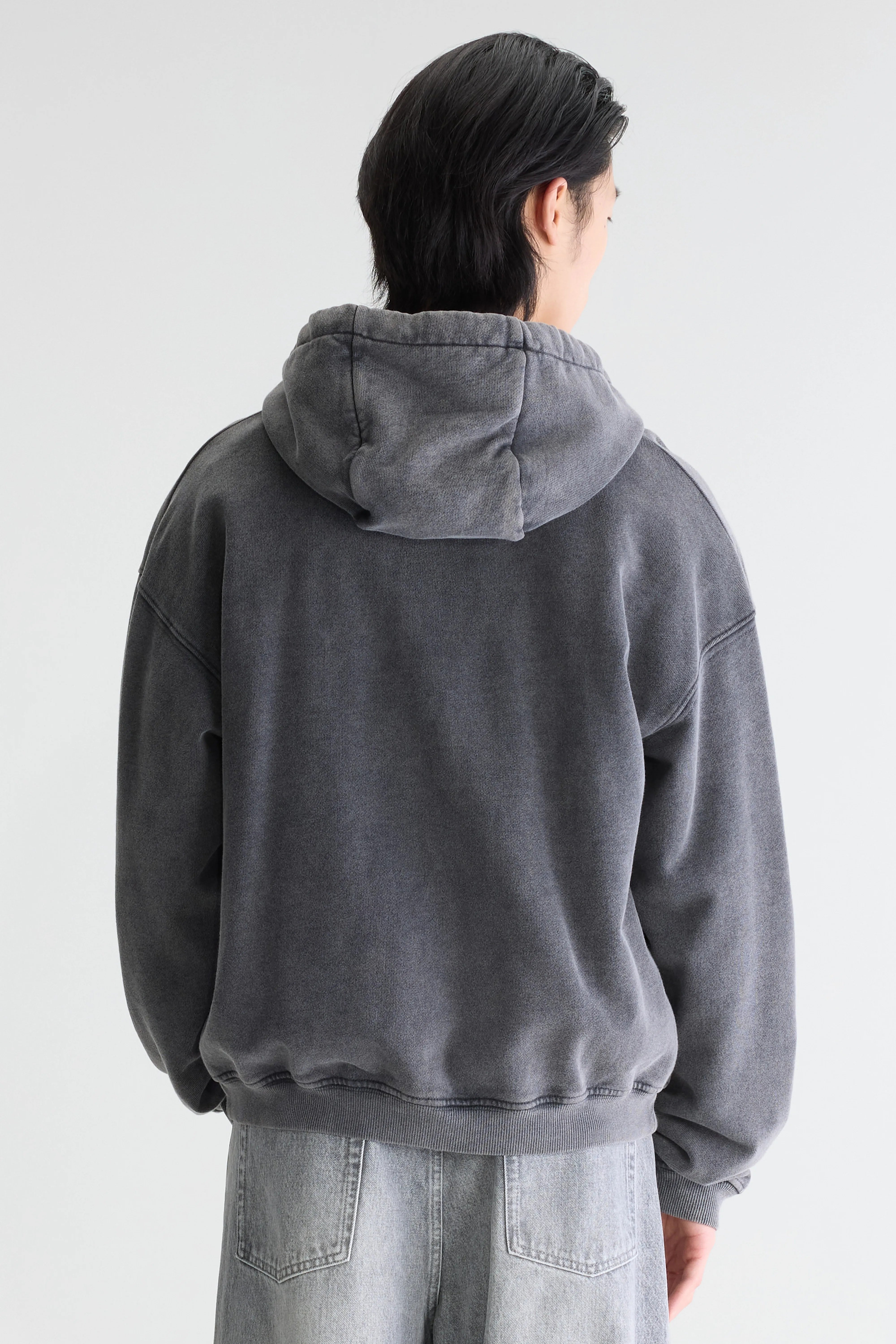 Falkon zip-up hoodie (262 / M / BLACK)