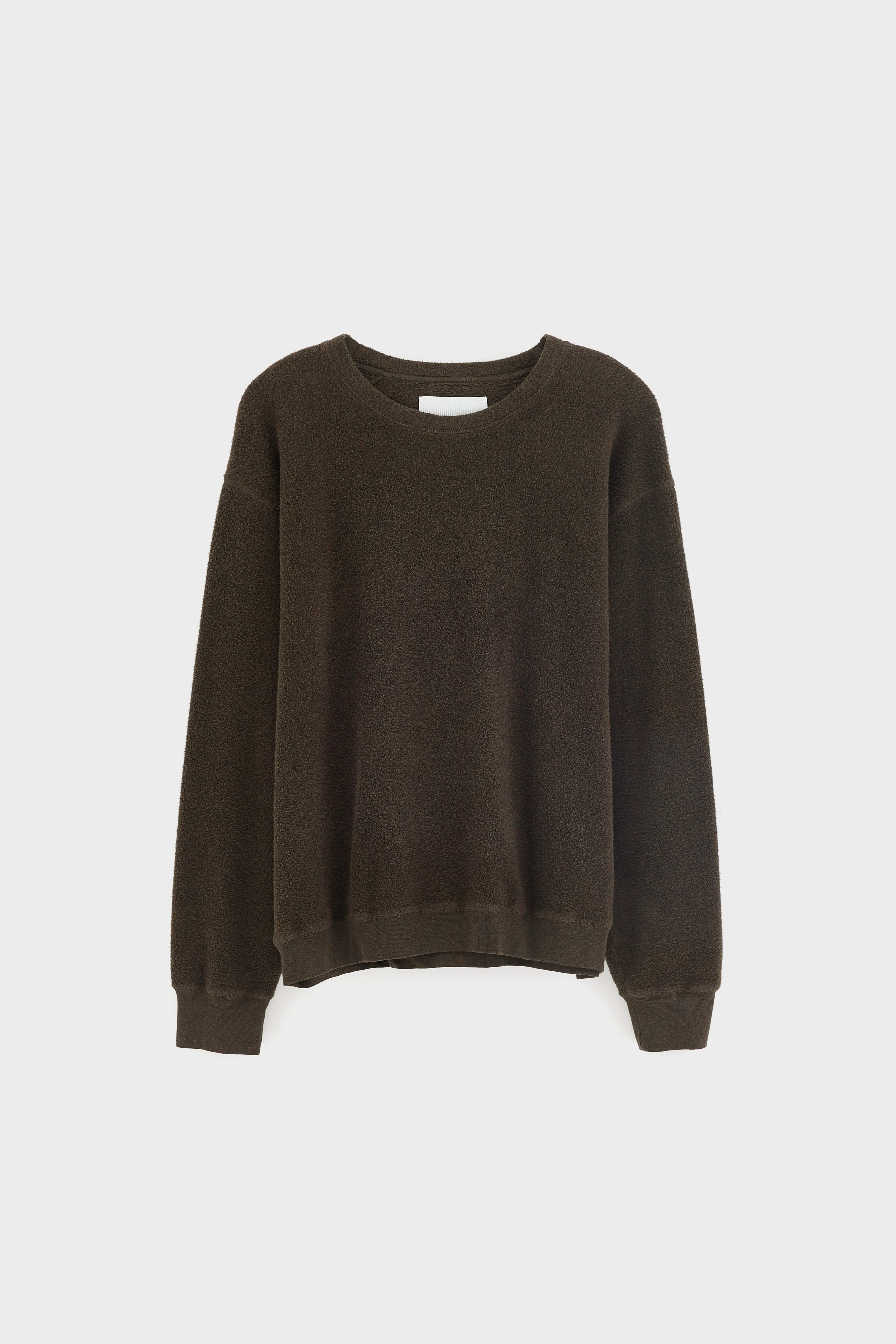 Sweatshirt col rond Matt (262 / M / DARK BROWN)