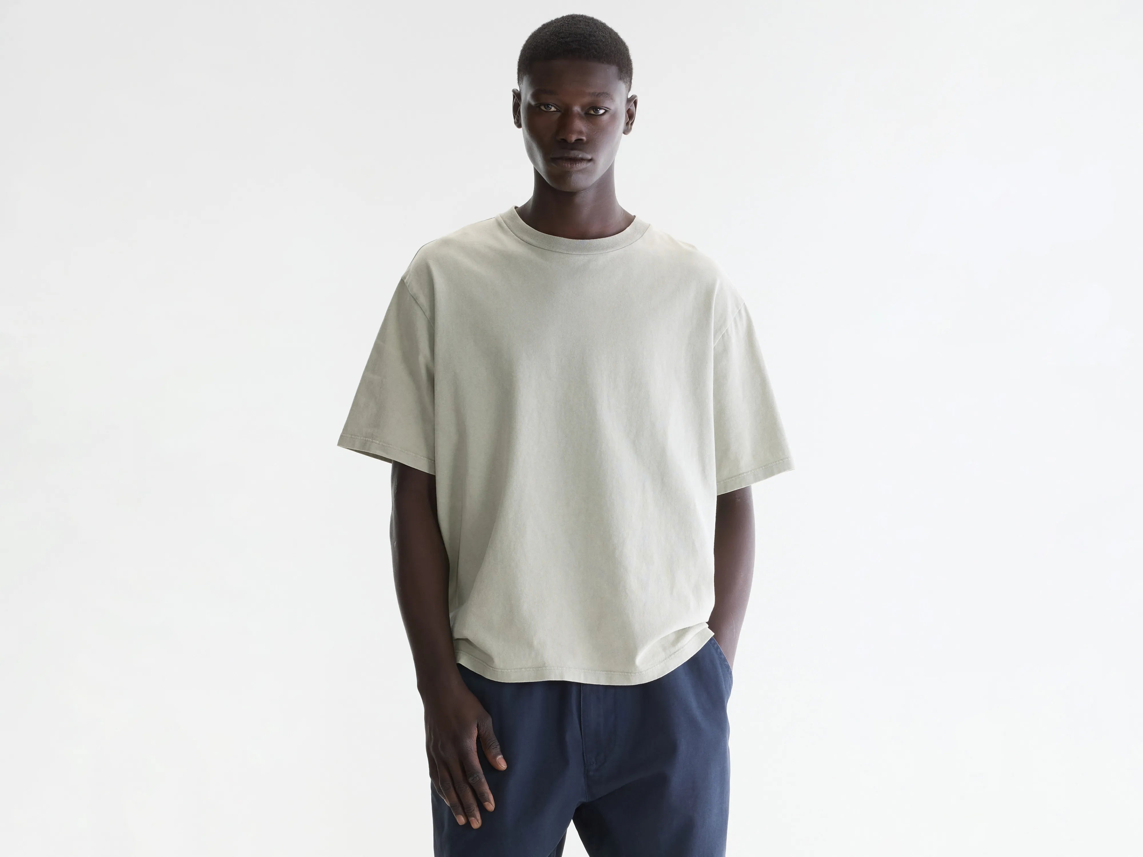 Vide short-sleeve t-shirt (262 / M / STEEL)