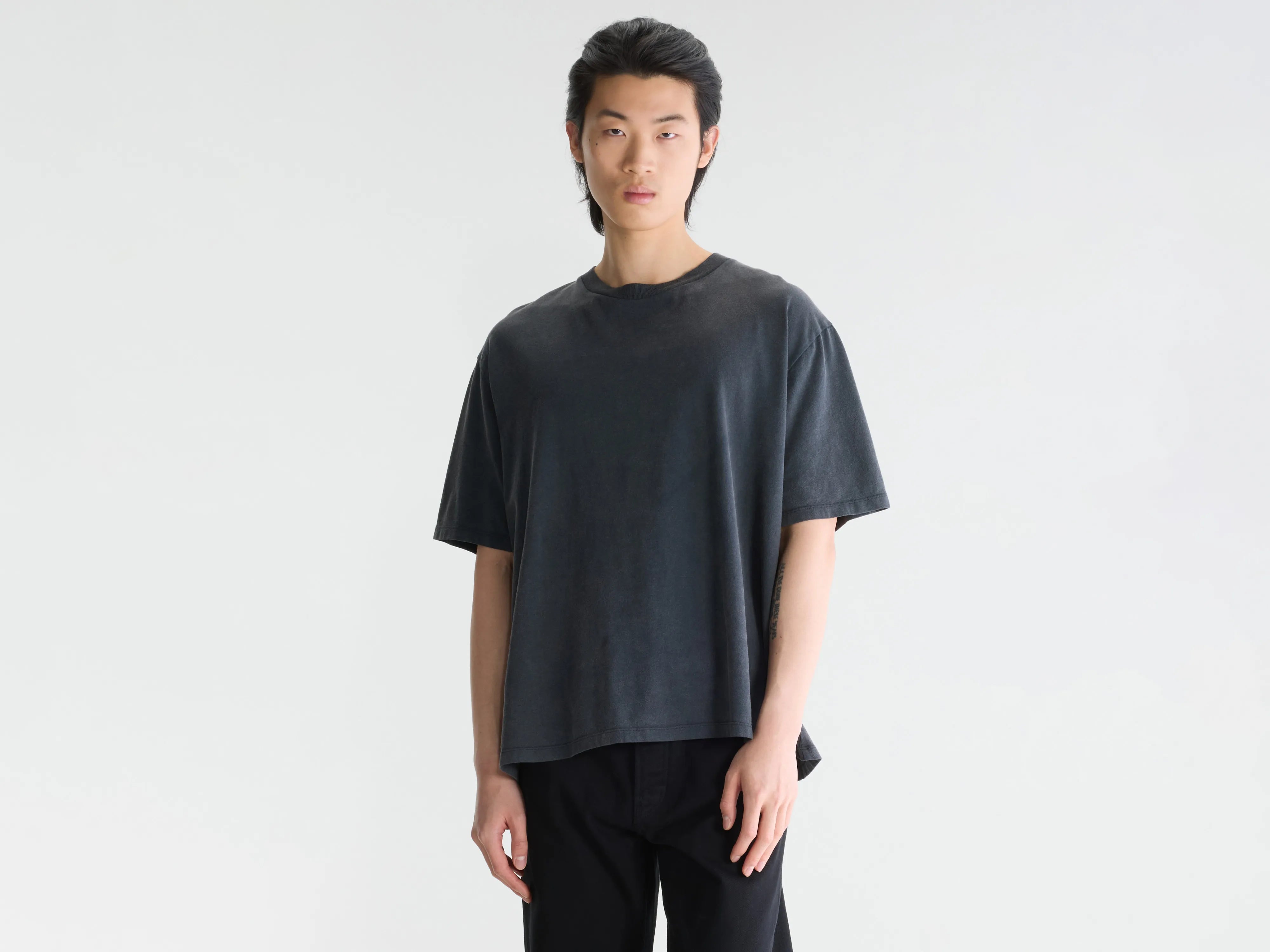 Vide short-sleeve t-shirt (262 / M / BLACK SAND)