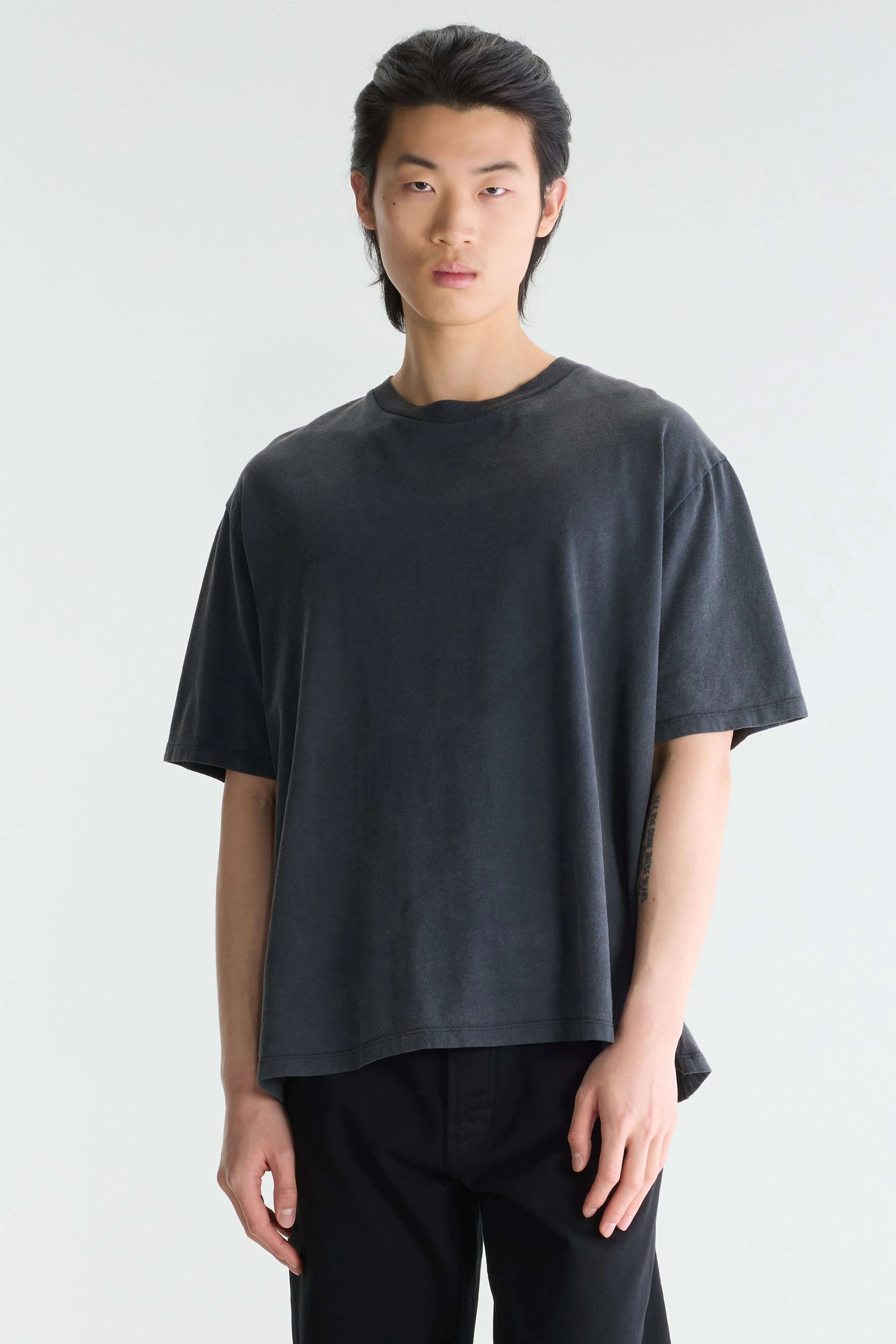 Vide short-sleeve t-shirt (262 / M / BLACK SAND)
