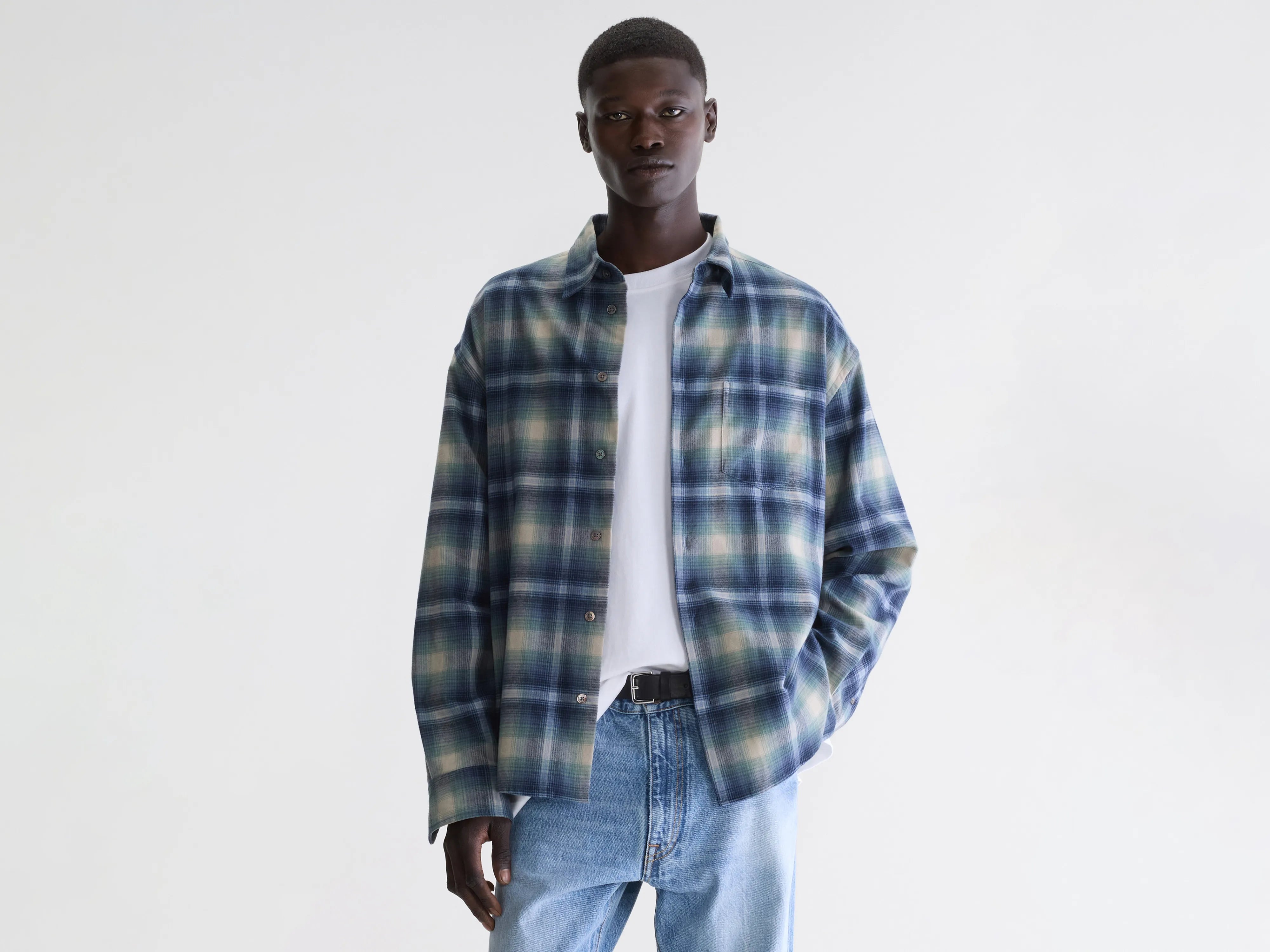 Frame checked shirt (262 / M / CHECK A)