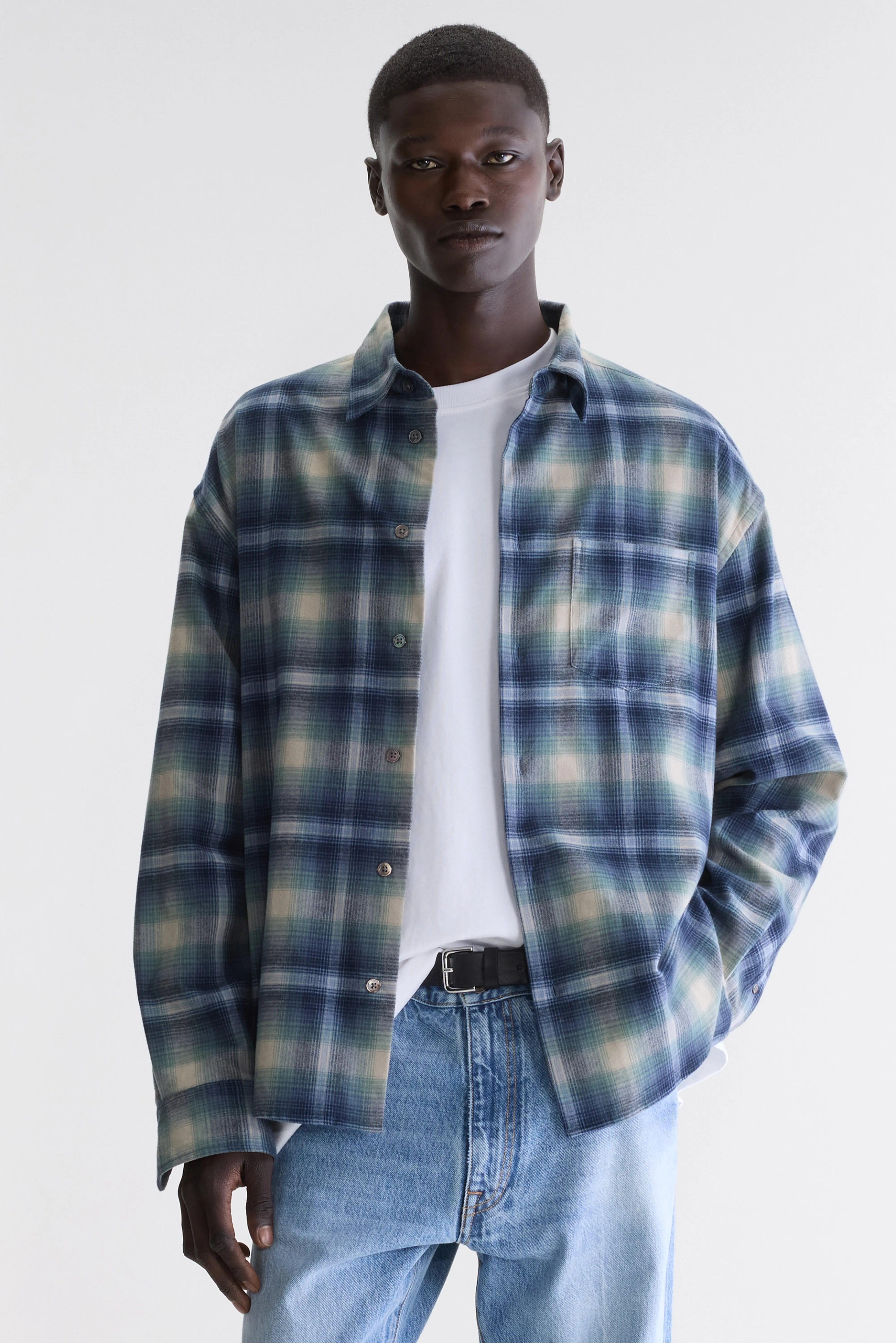 Frame checked shirt (262 / M / CHECK A)