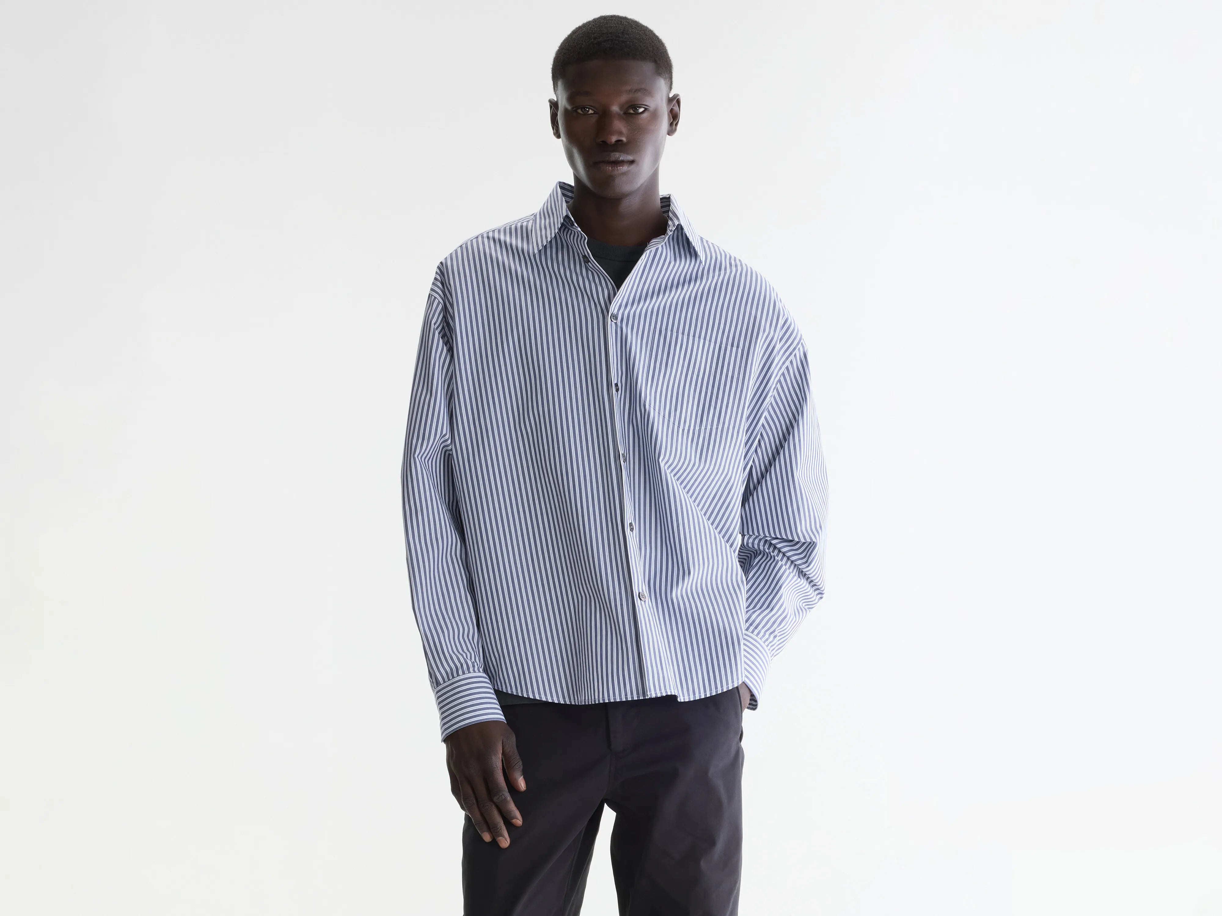 Frame striped shirt (262 / M / STRIPE A)