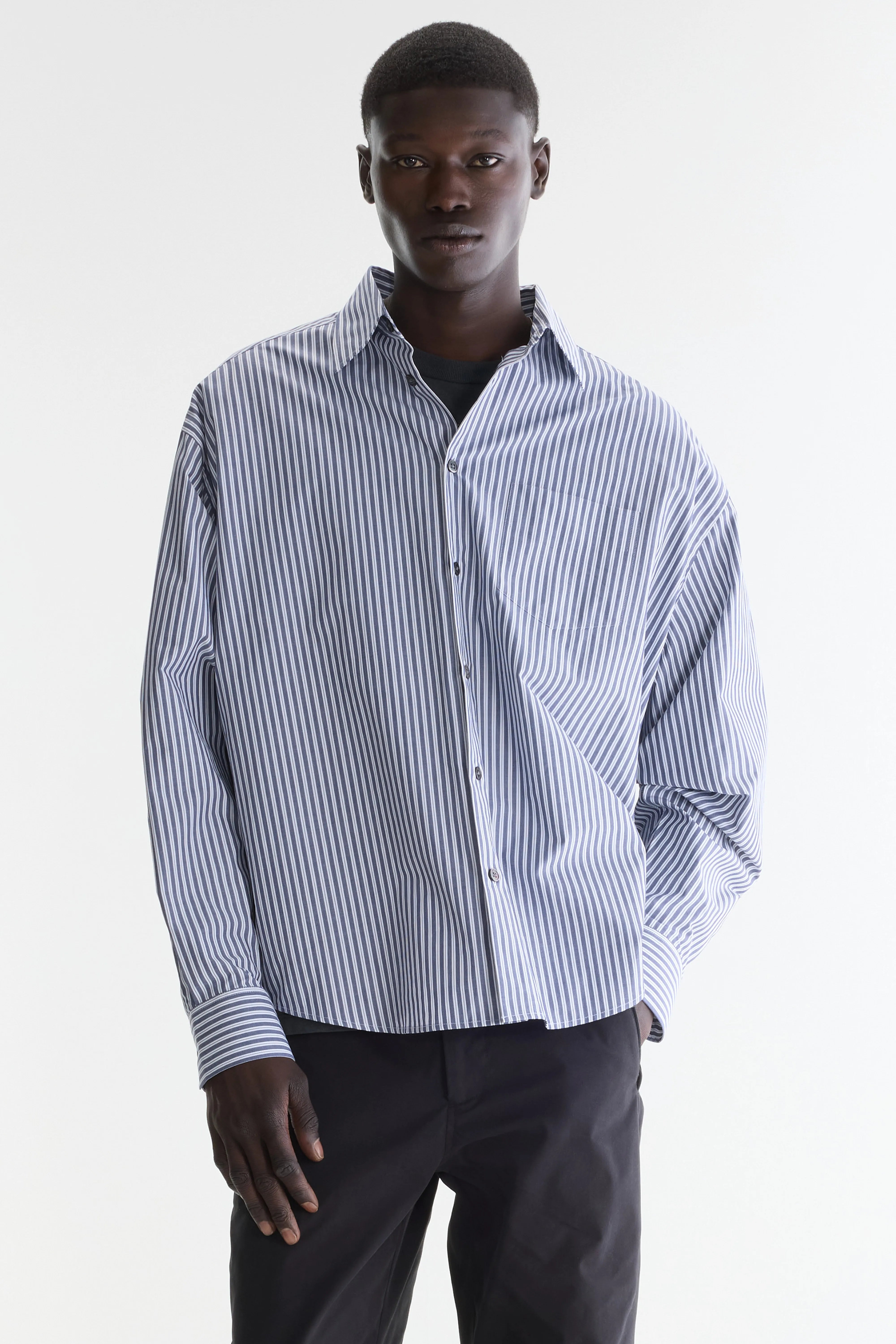 Frame striped shirt (262 / M / STRIPE A)