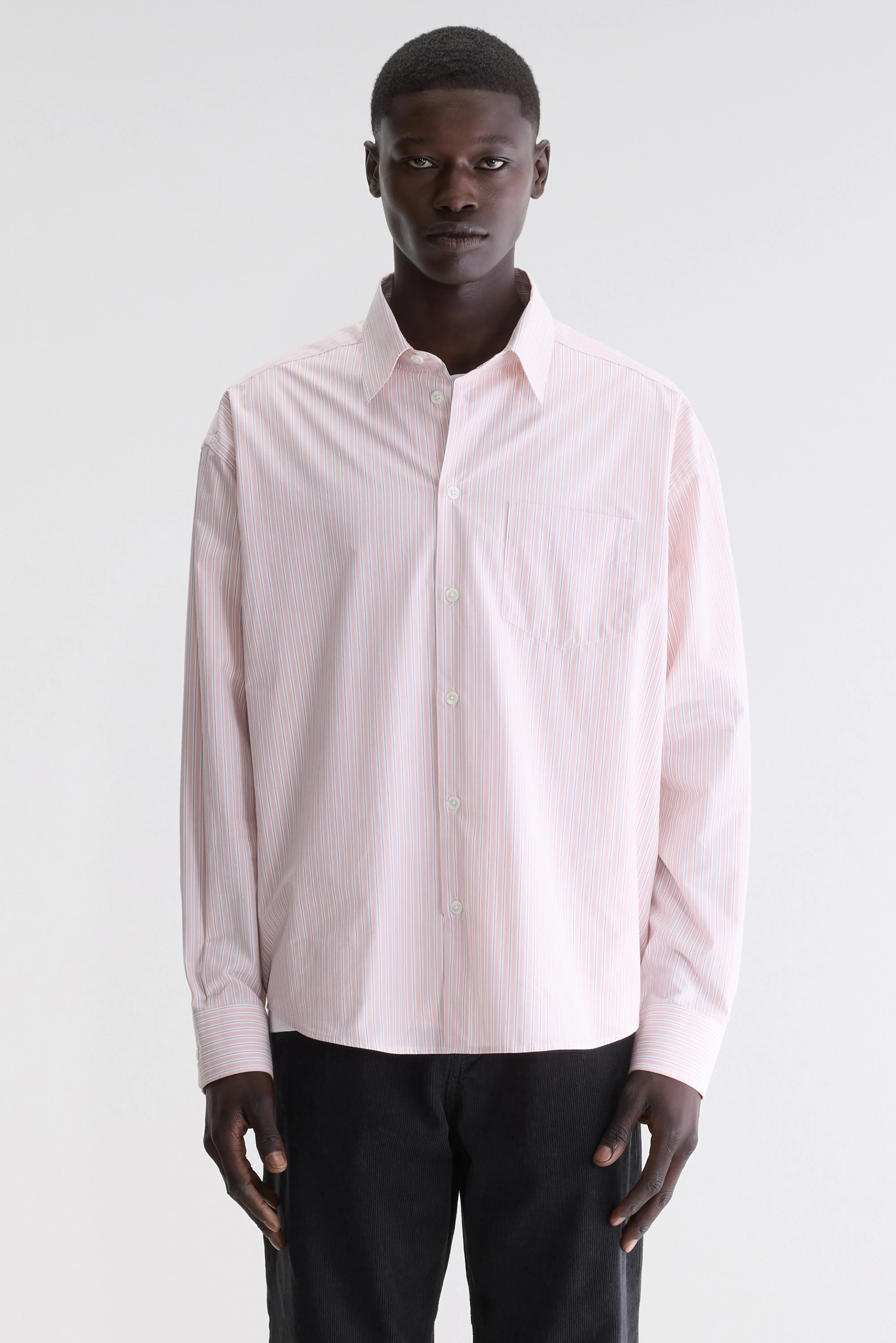 Frame striped shirt (262 / M / STRIPE B)