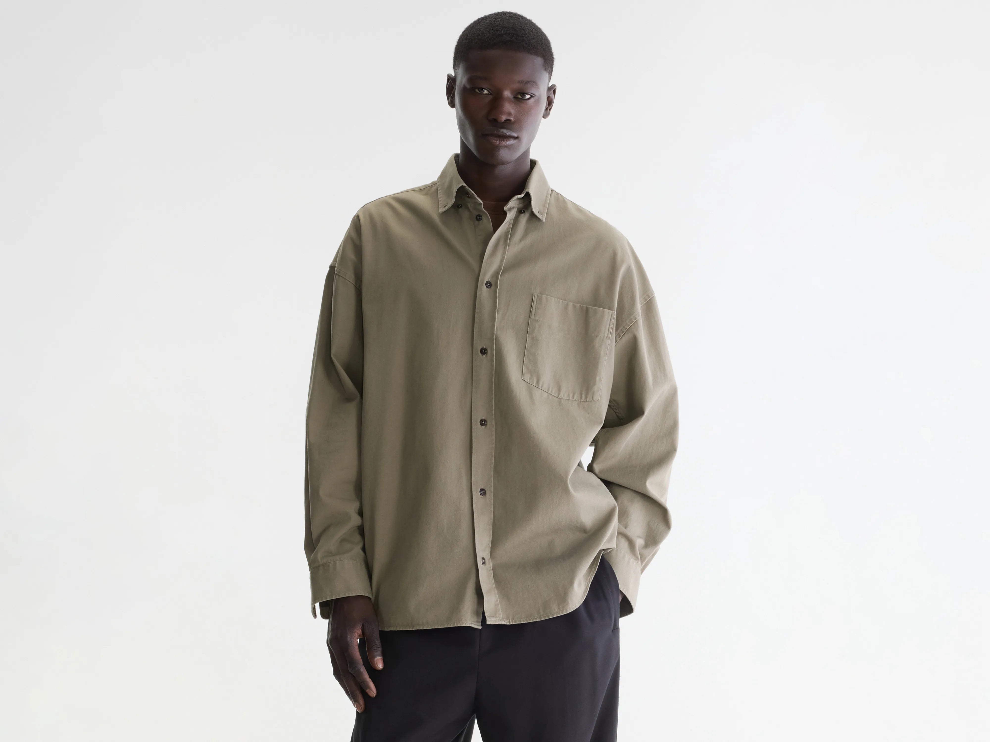 Ficas long-sleeve shirt (262 / M / DUST)
