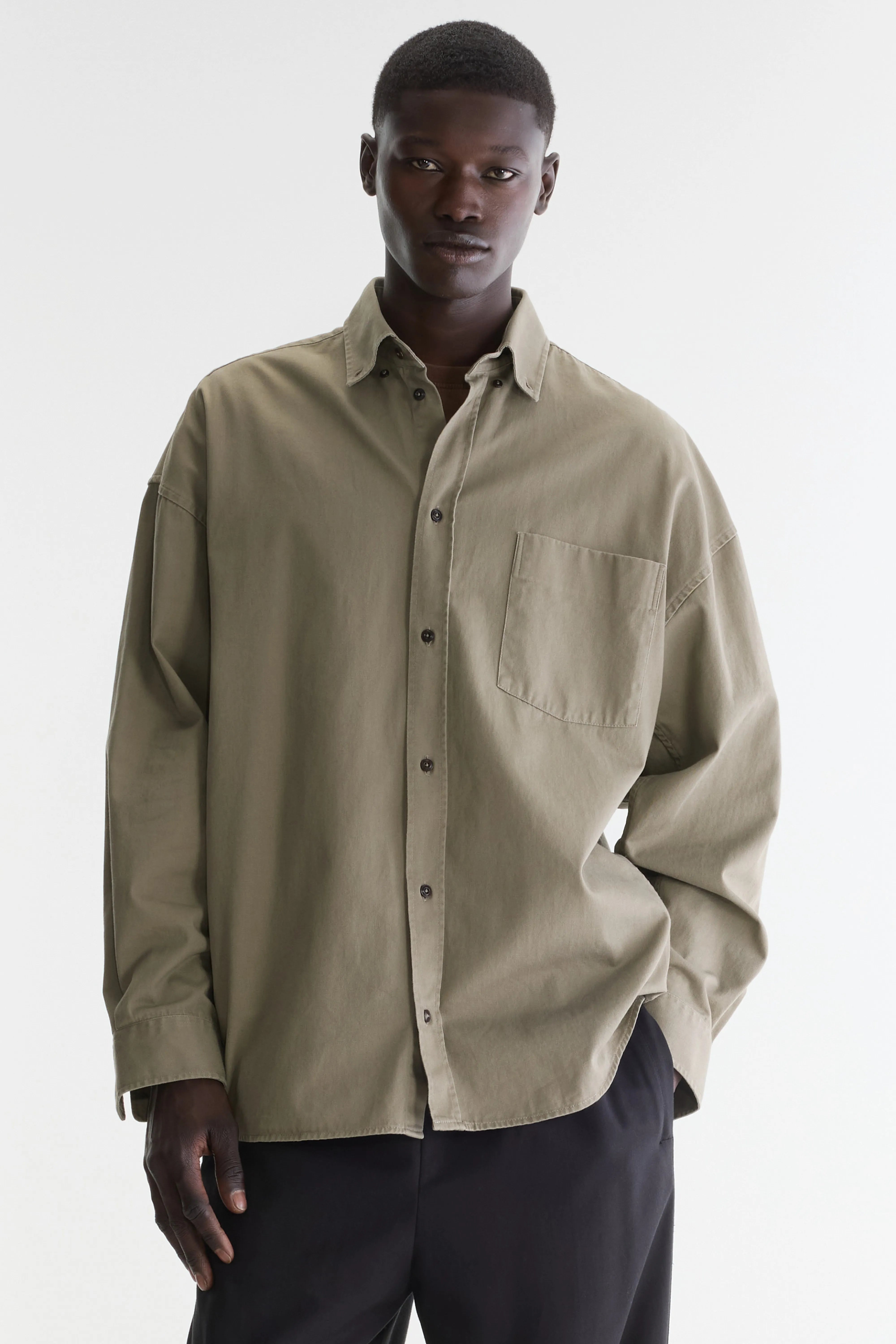 Ficas long-sleeve shirt (262 / M / DUST)