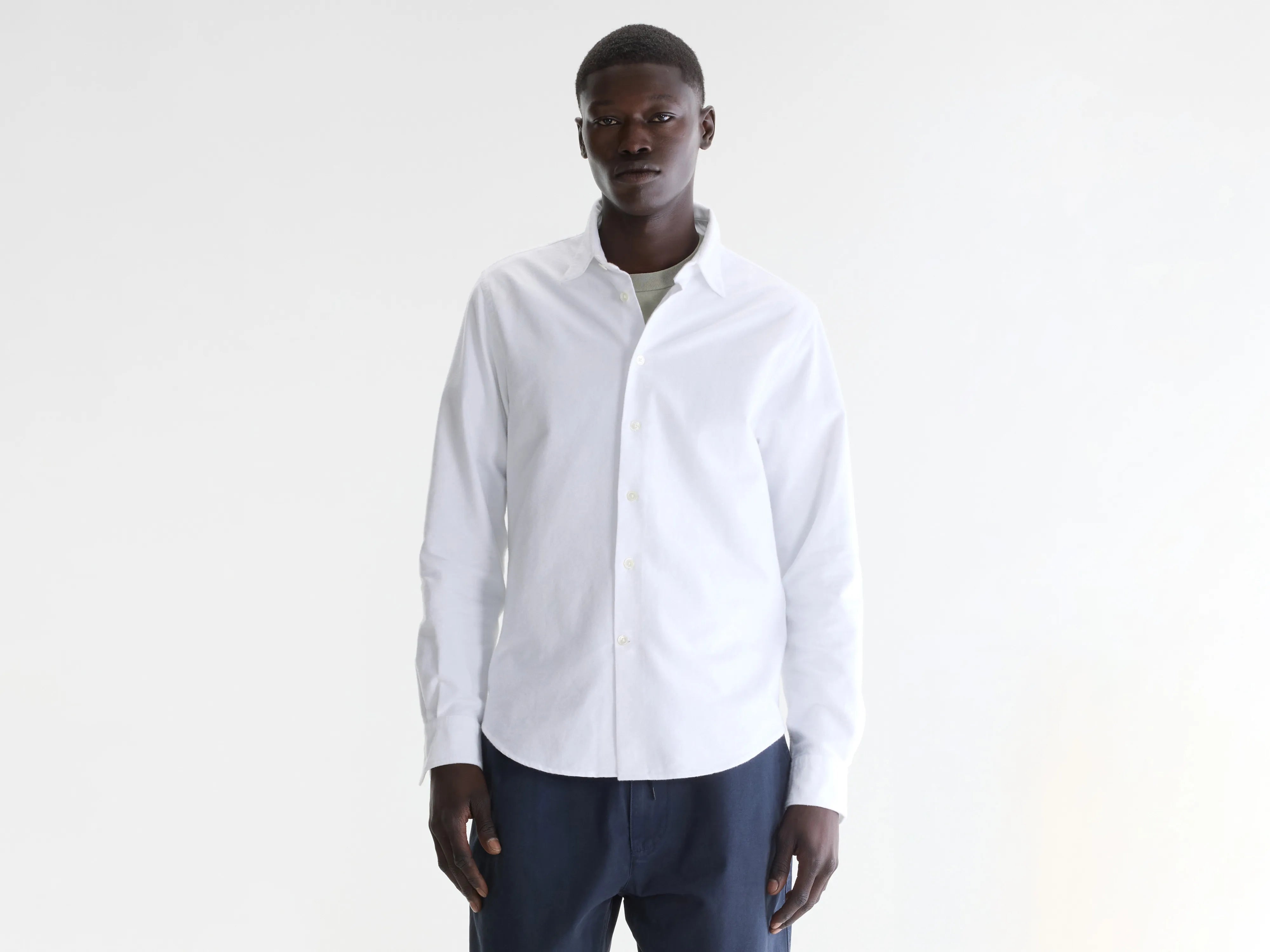 Franklin classic shirt (262 / M / WHITE)