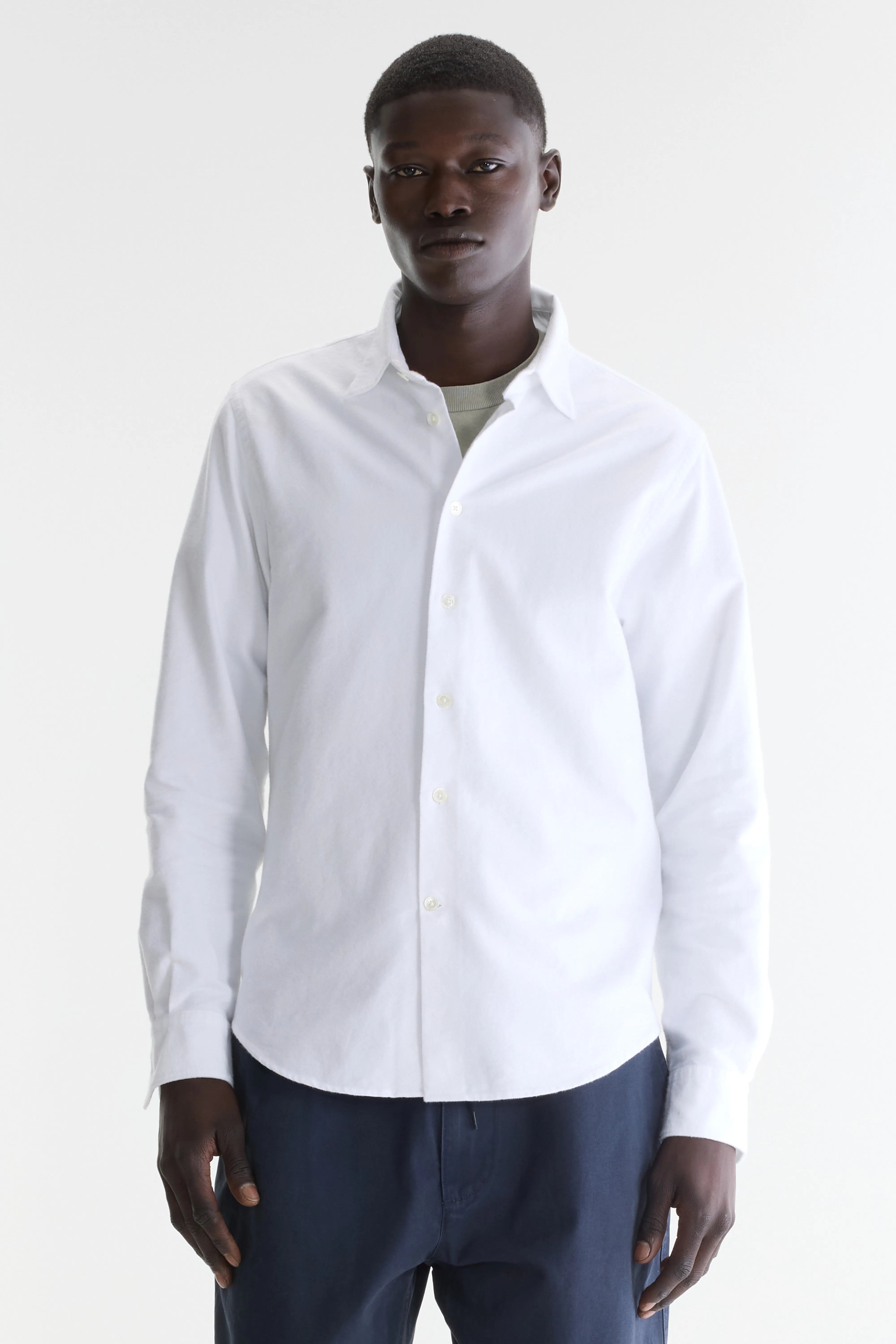 Franklin classic shirt (262 / M / WHITE)