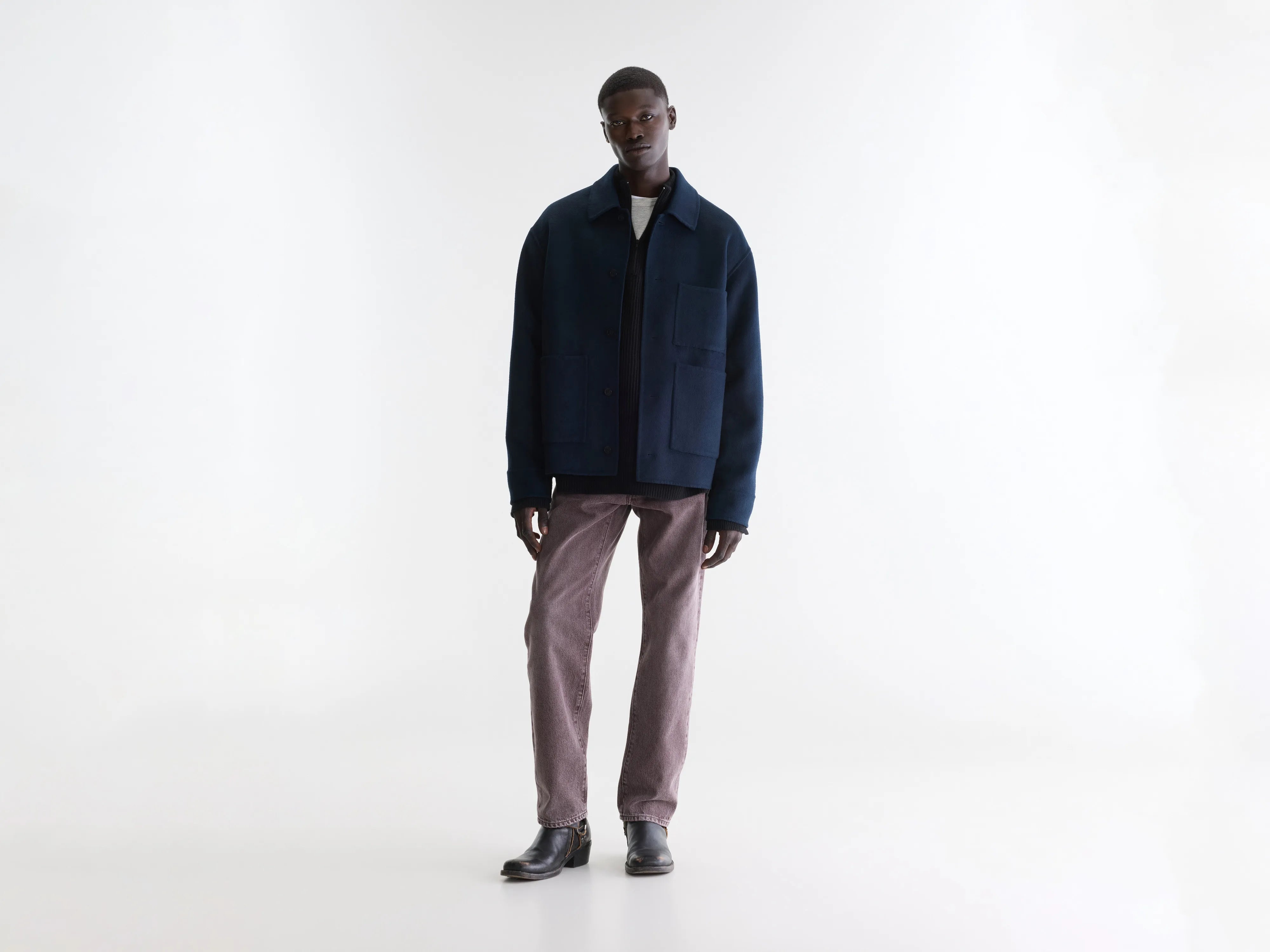 Jaffa relaxed jacket (262 / M / PARKER)