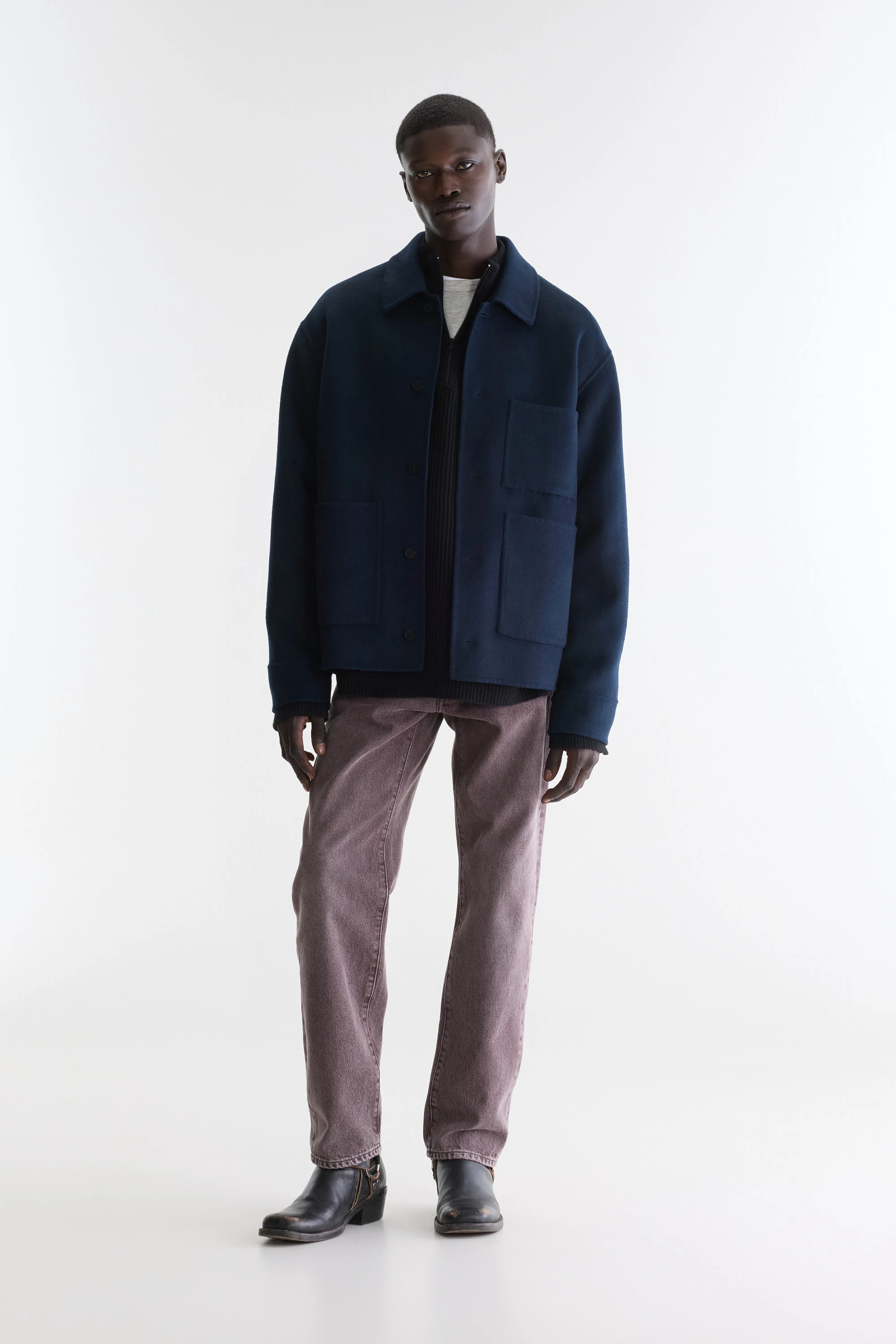 Jaffa relaxed jacket (262 / M / PARKER)