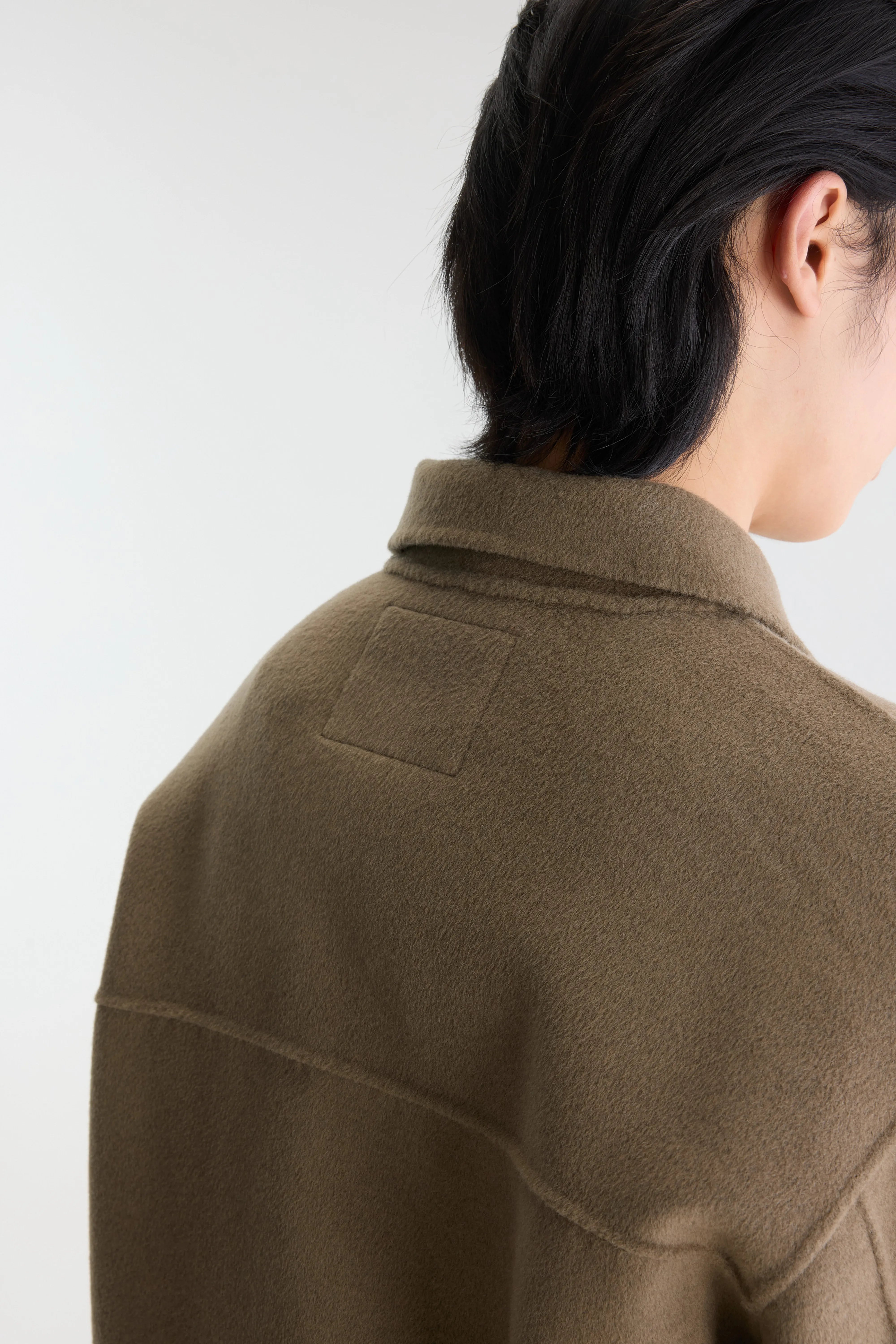 Jeezip relaxed jacket (262 / M / DUSTY OLIVE)