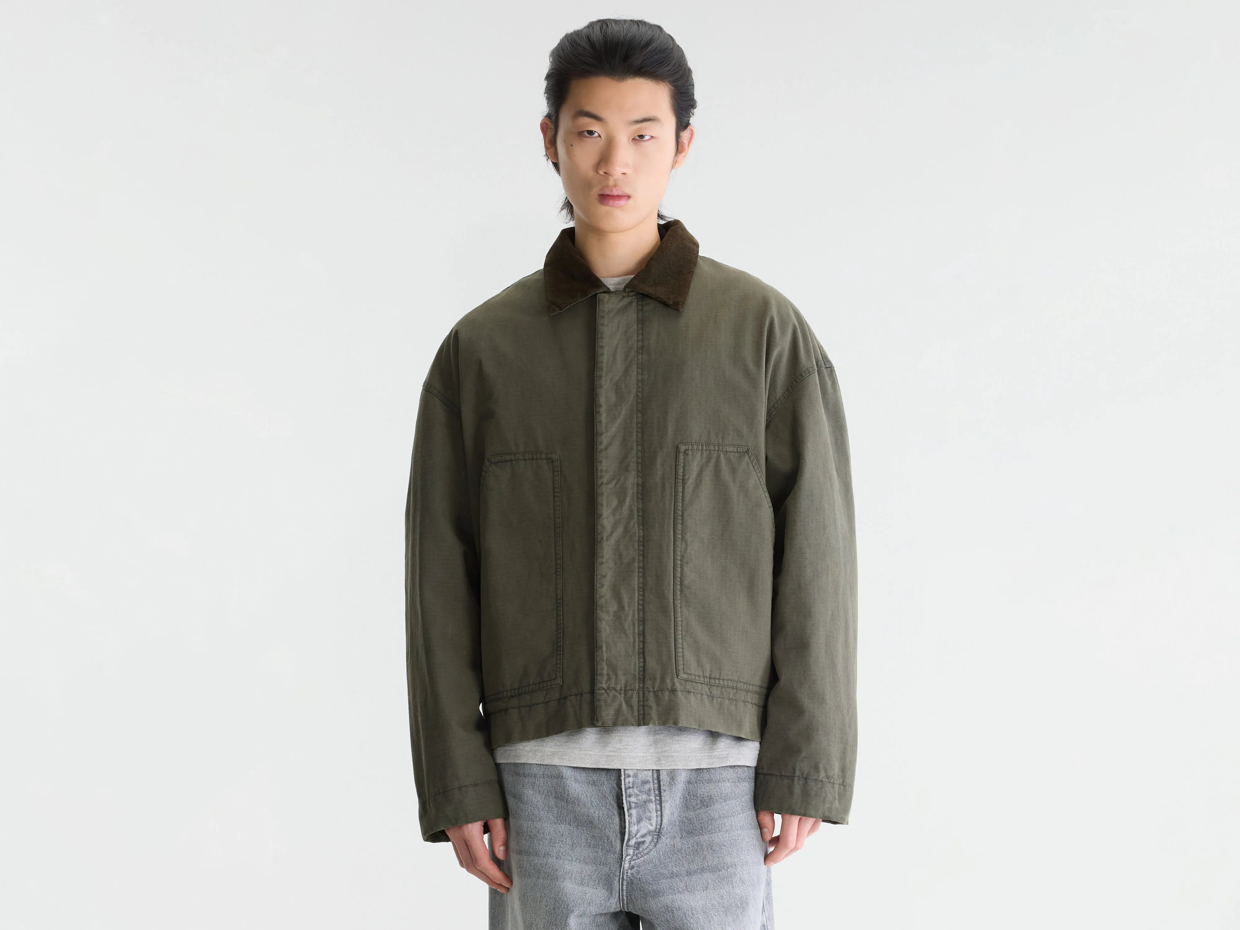 Plod relaxed jacket (262 / M / THYME)