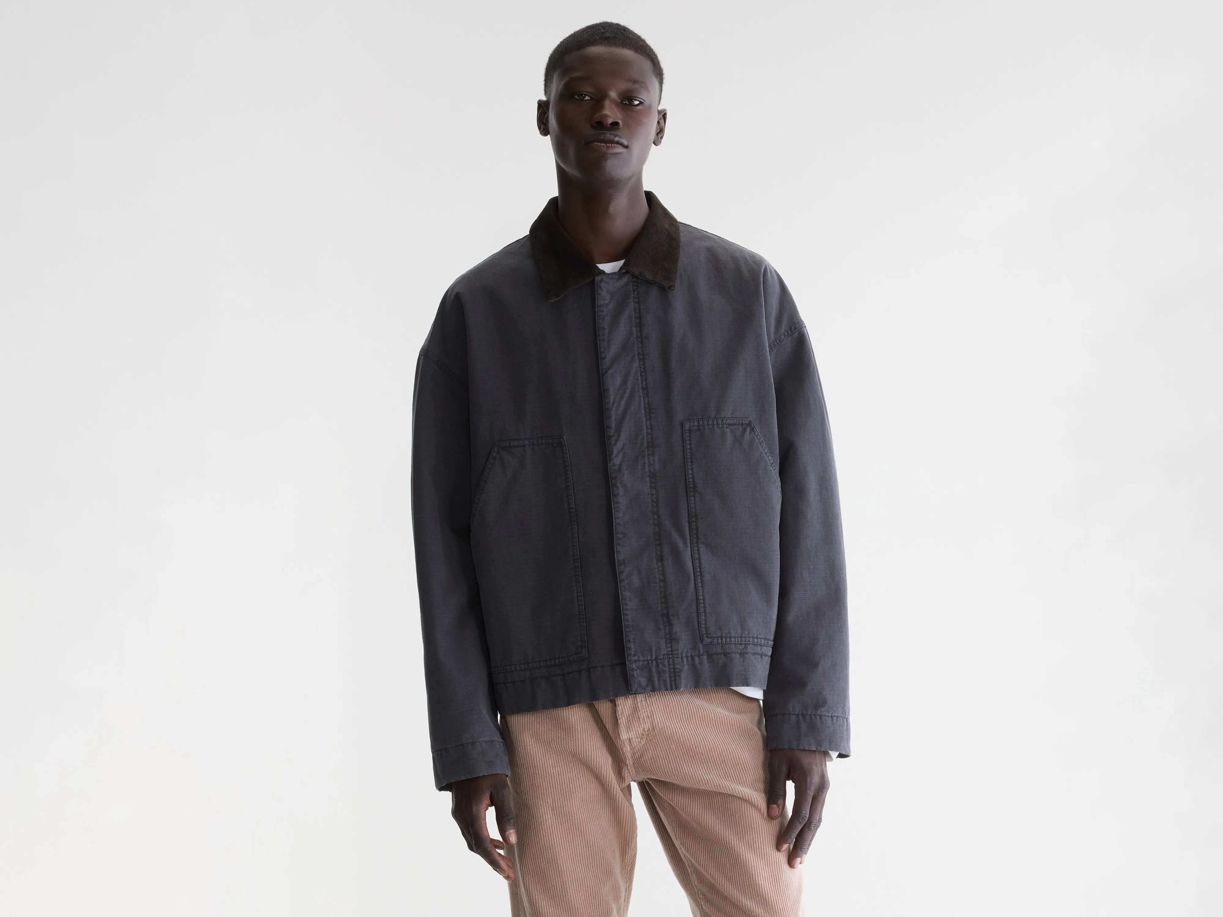 Plod relaxed jacket (262 / M / BLACK SAND)