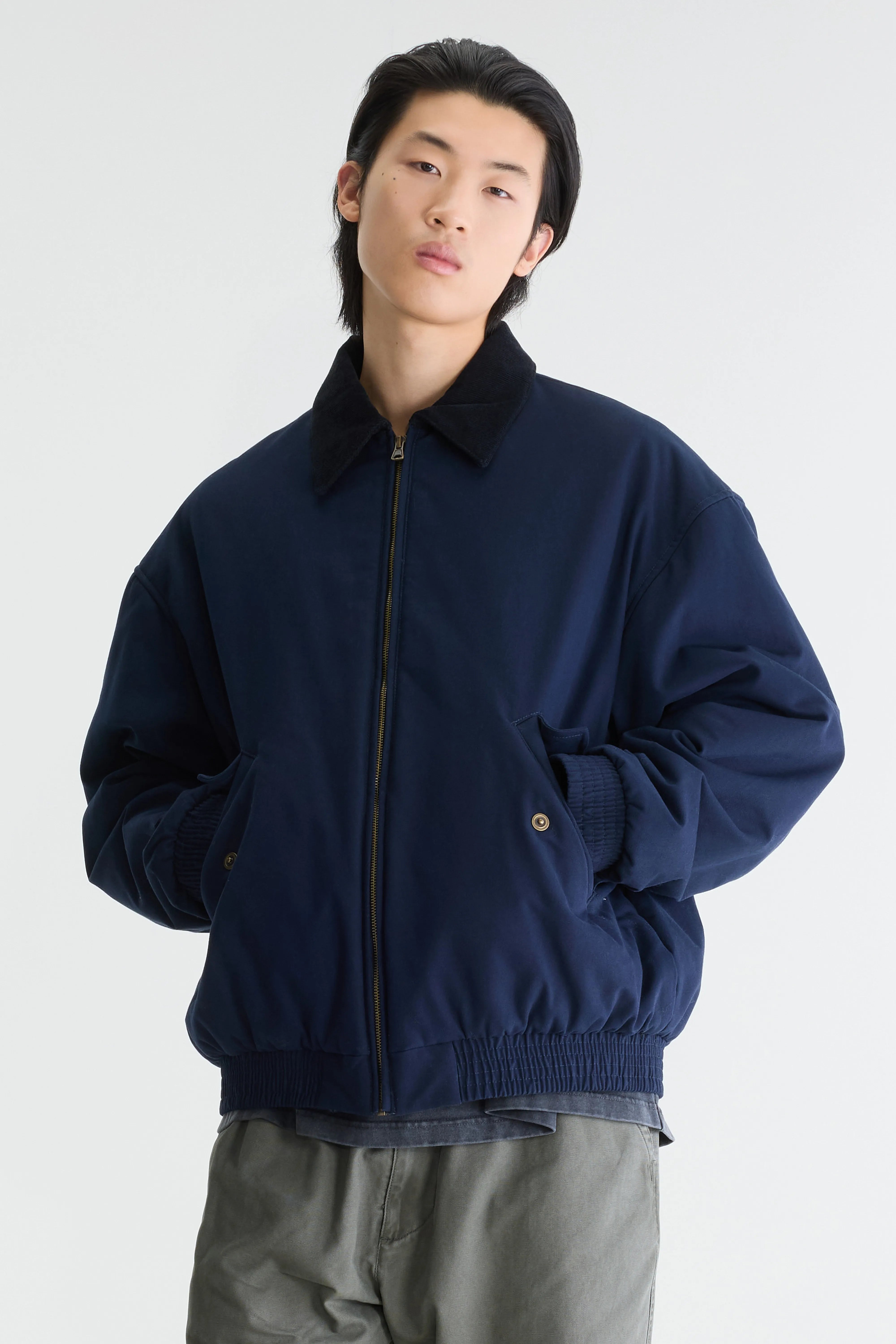 Joggy relaxed jacket (262 / M / DEEP BLUE)