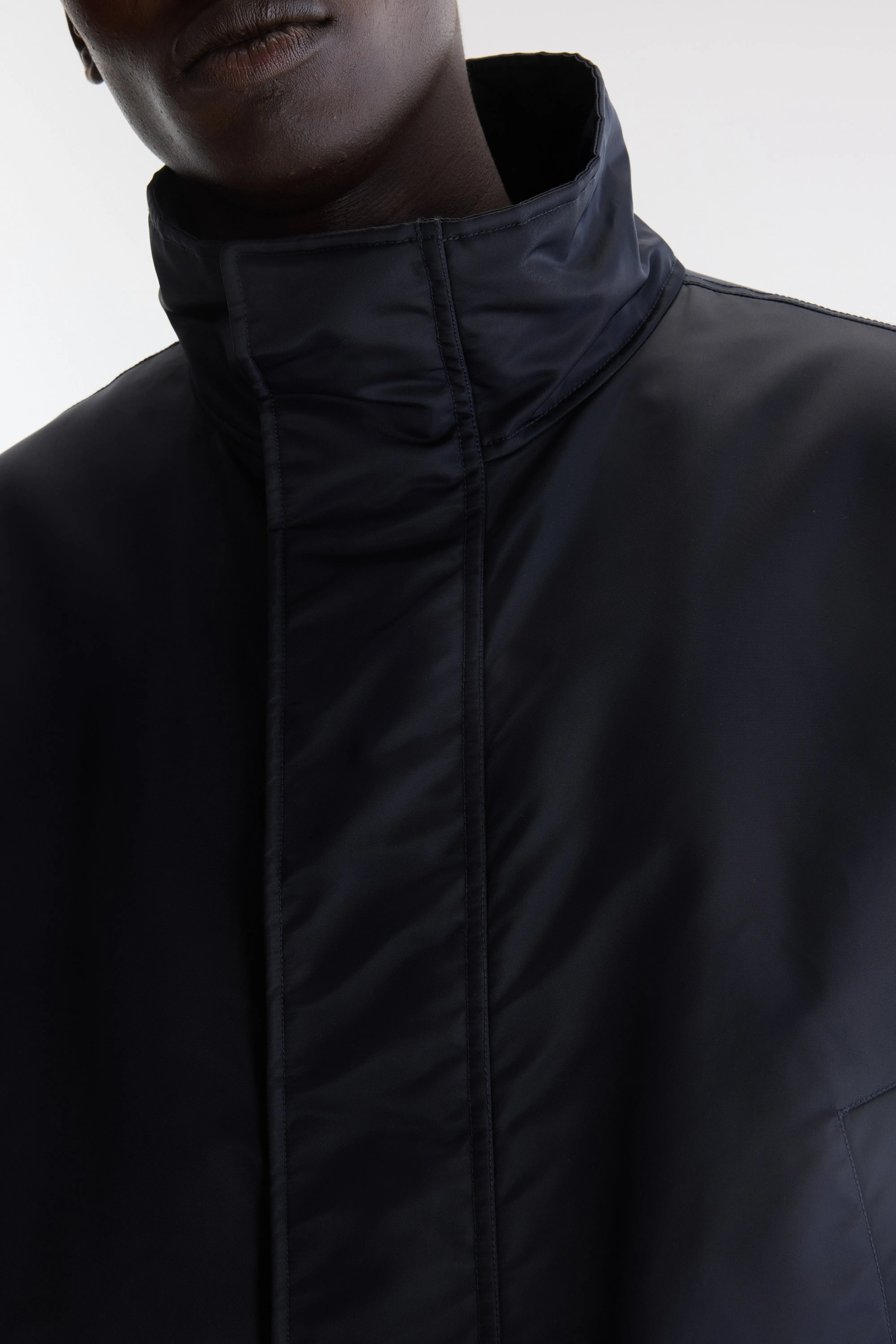 Healer relaxed coat (262 / M / DARK NAVY)