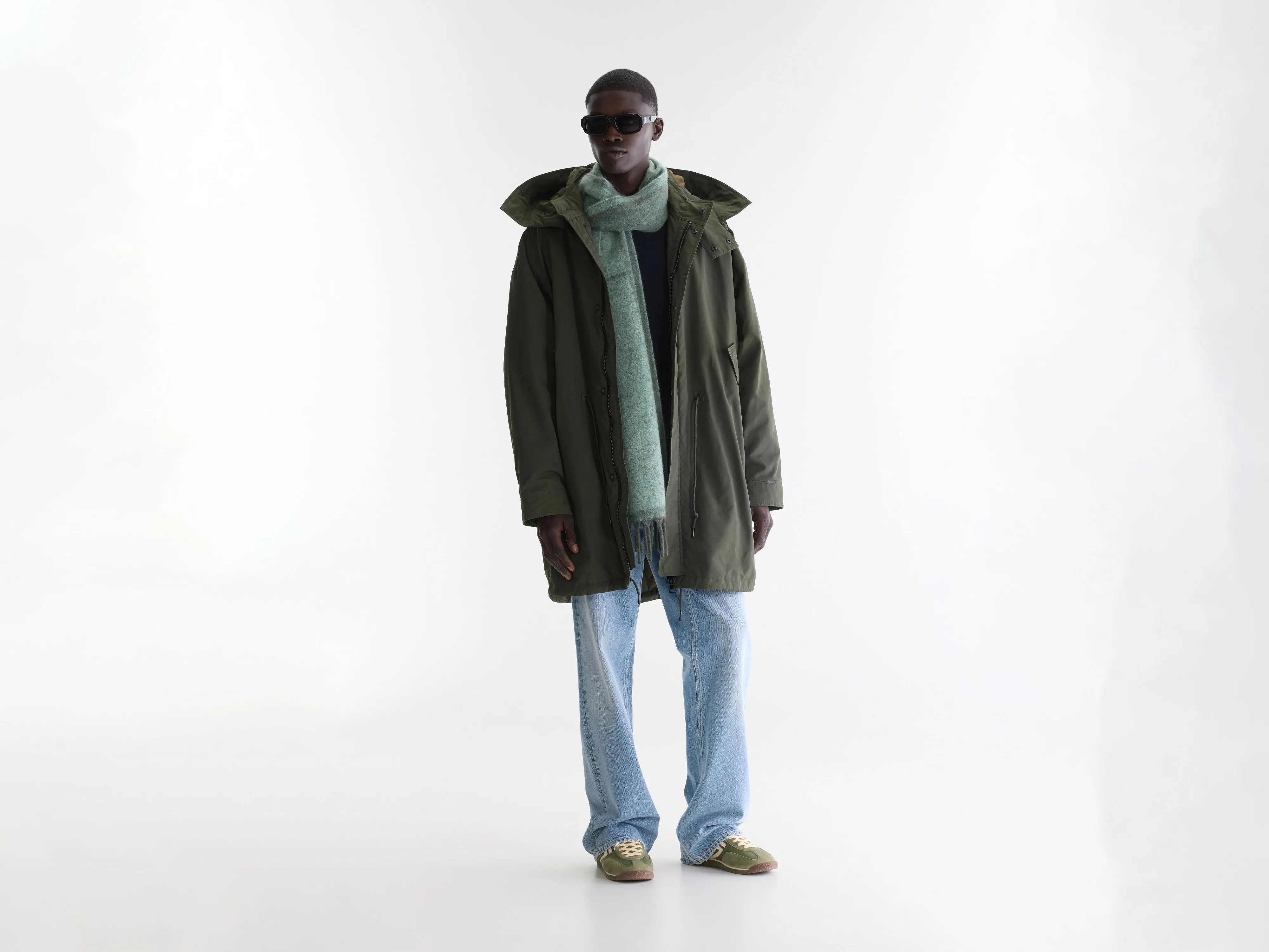 Jinx long parka (262 / M / DARK OLIVE)