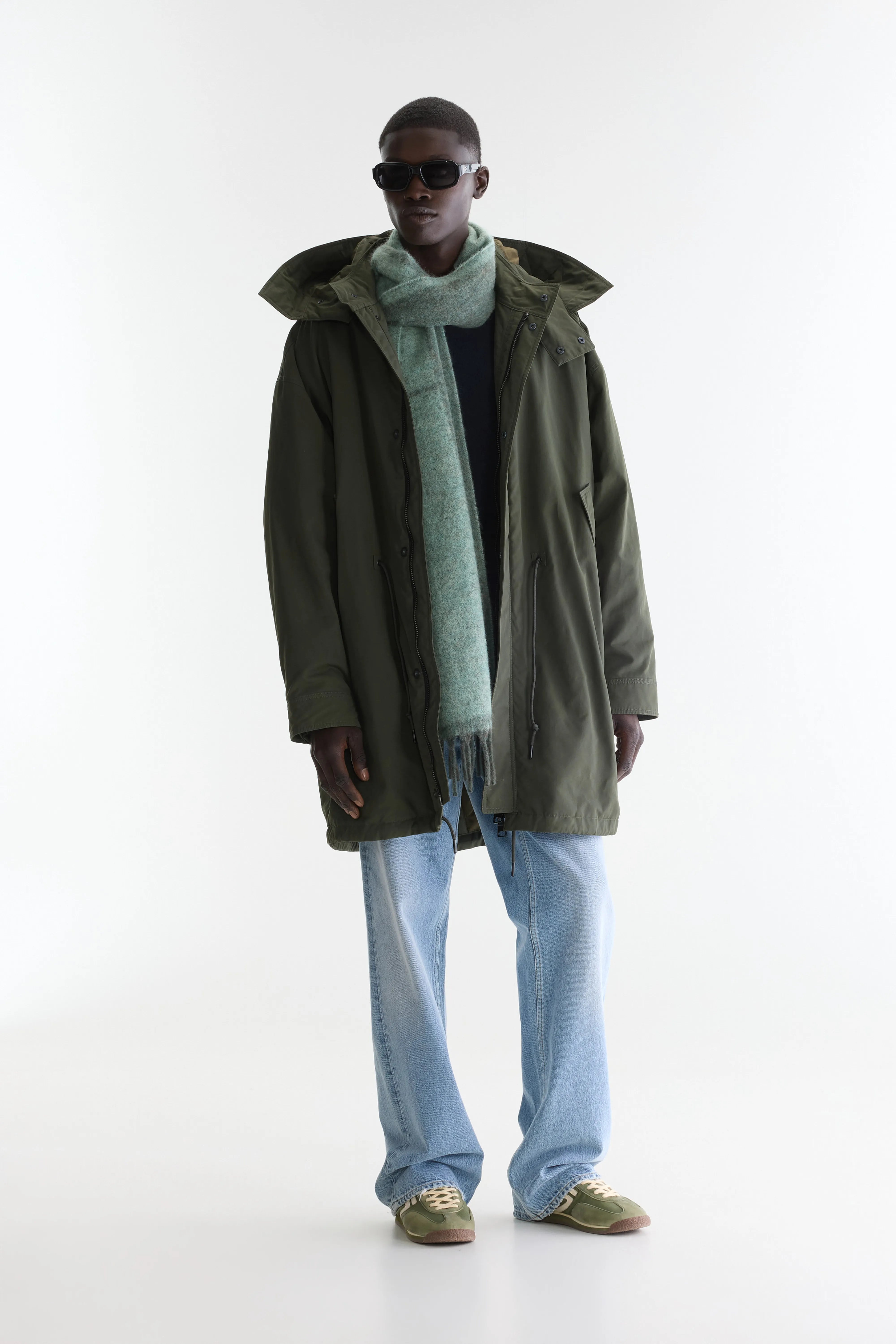 Jinx long parka (262 / M / DARK OLIVE)