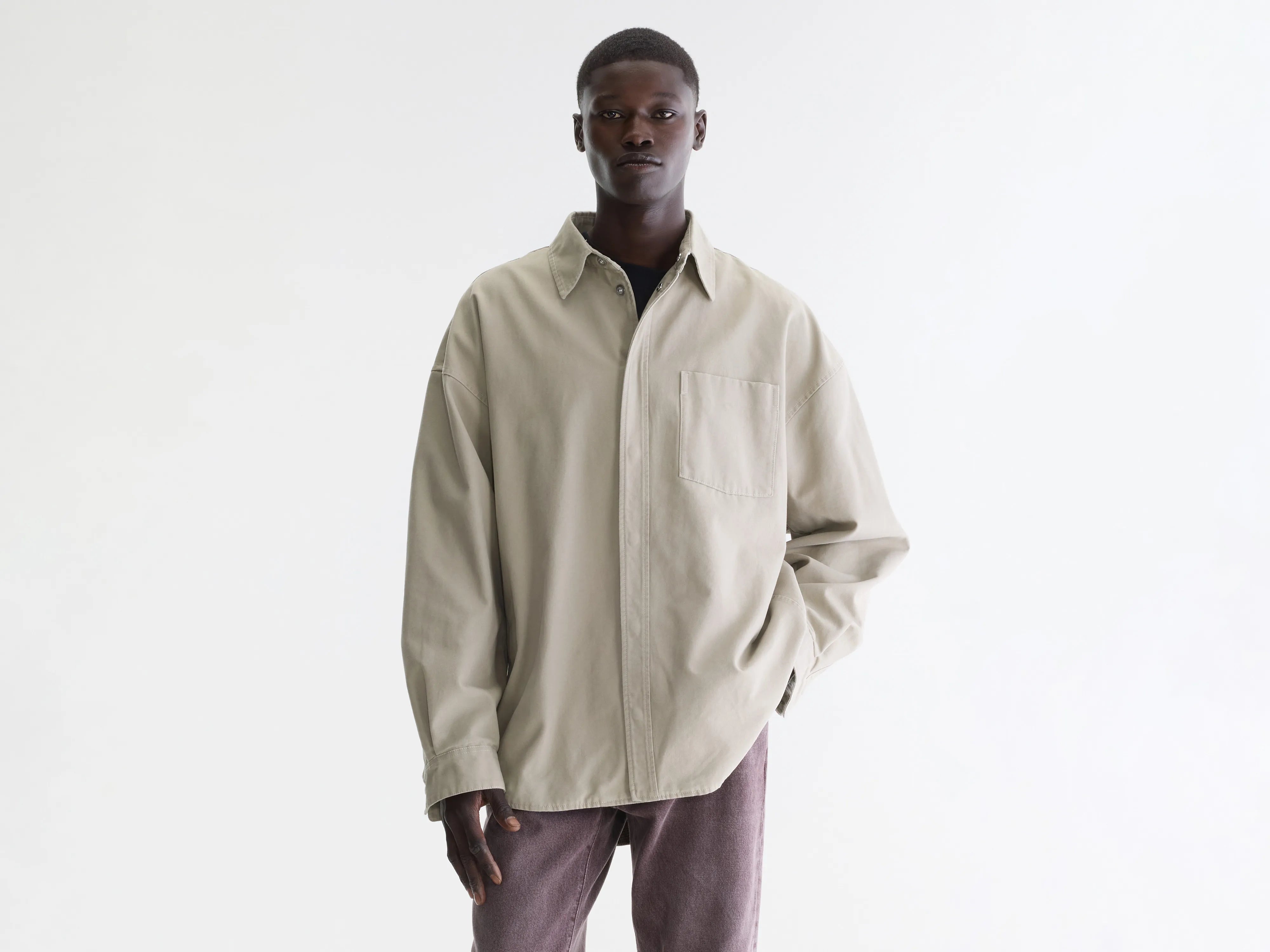 Jadd overshirt (262 / M / BONE)