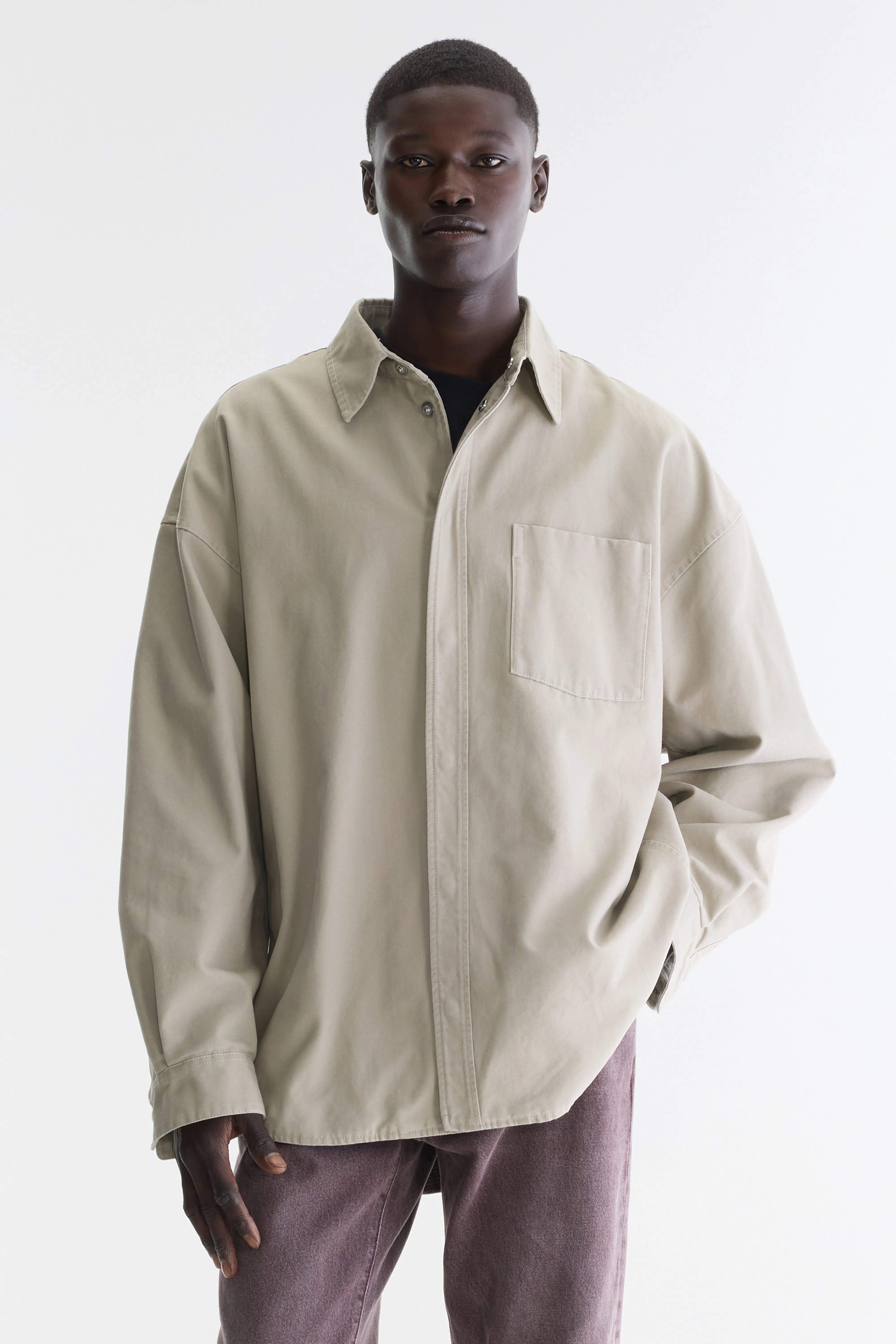 Jadd overshirt (262 / M / BONE)