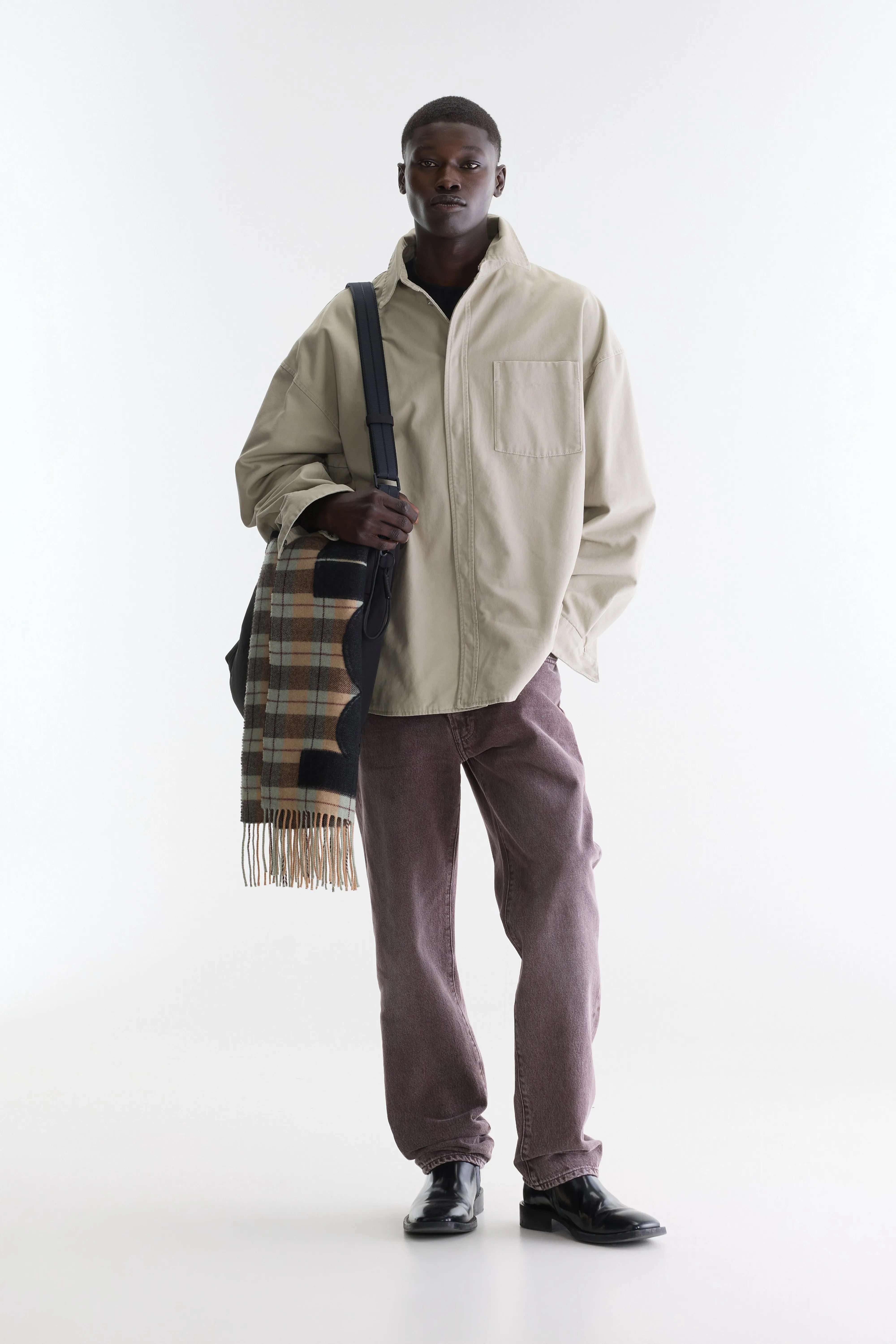 Jadd overshirt (262 / M / BONE)