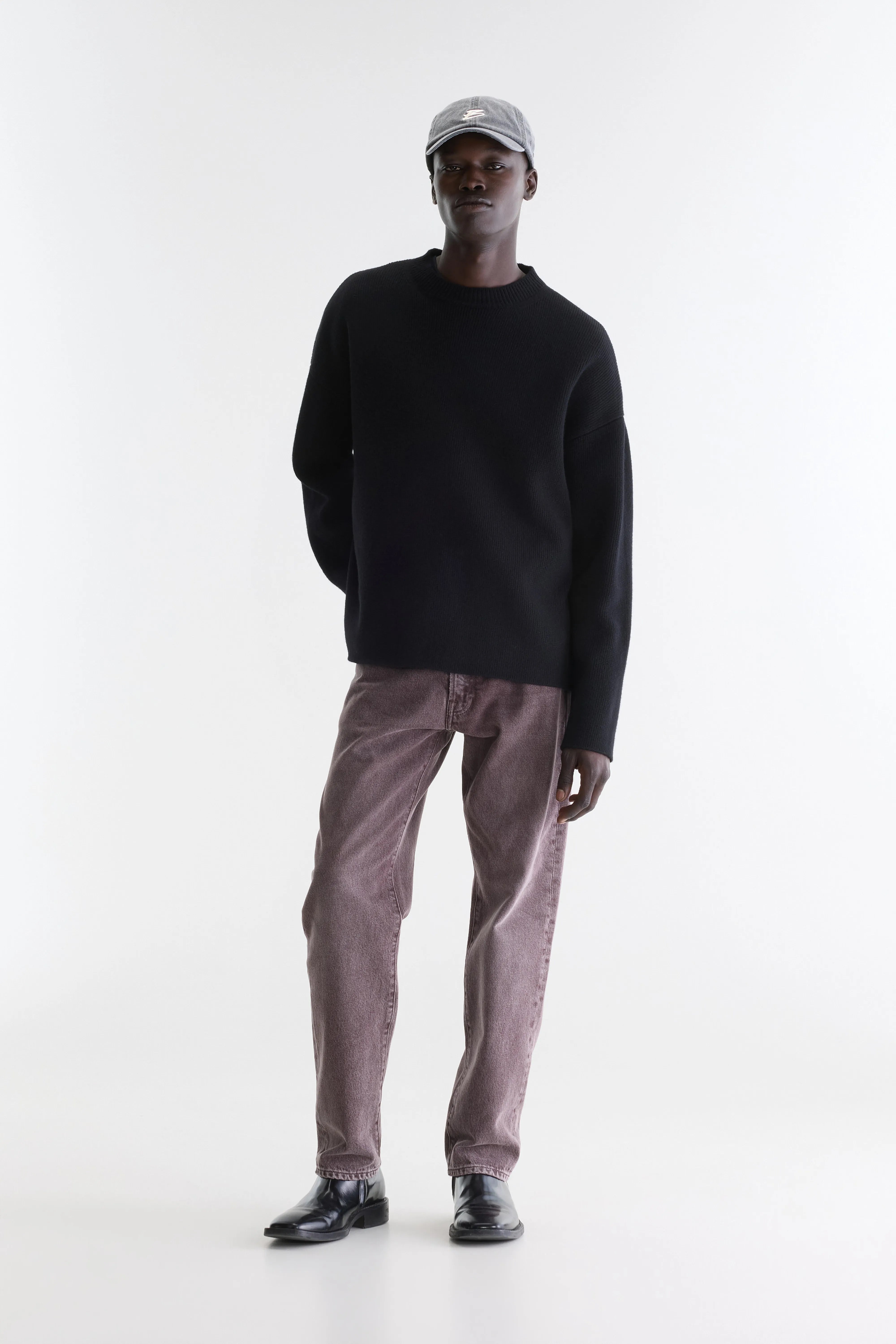 Dorcy crewneck sweater (262 / M / BLACK)